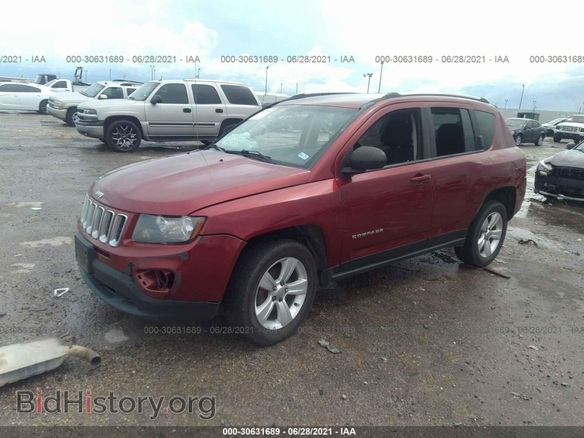2014 JEEP COMPASS - VIN: 1C4NJDBB5ED630167 - Фото 2