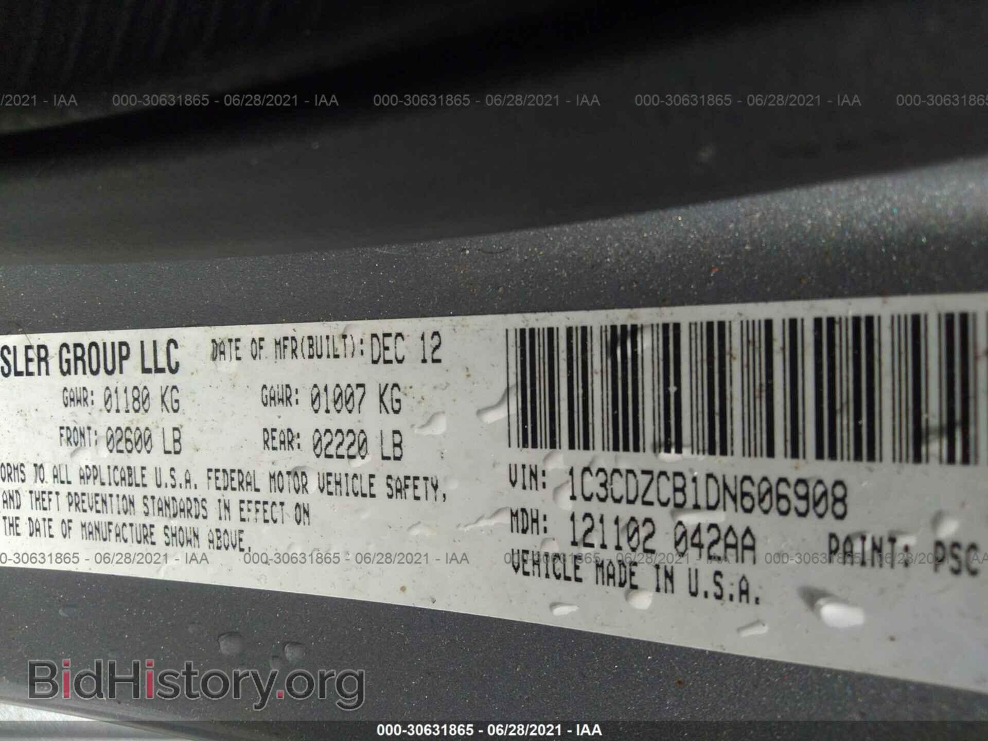2013 DODGE AVENGER - VIN: 1C3CDZCB1DN606908 - Photo 9
