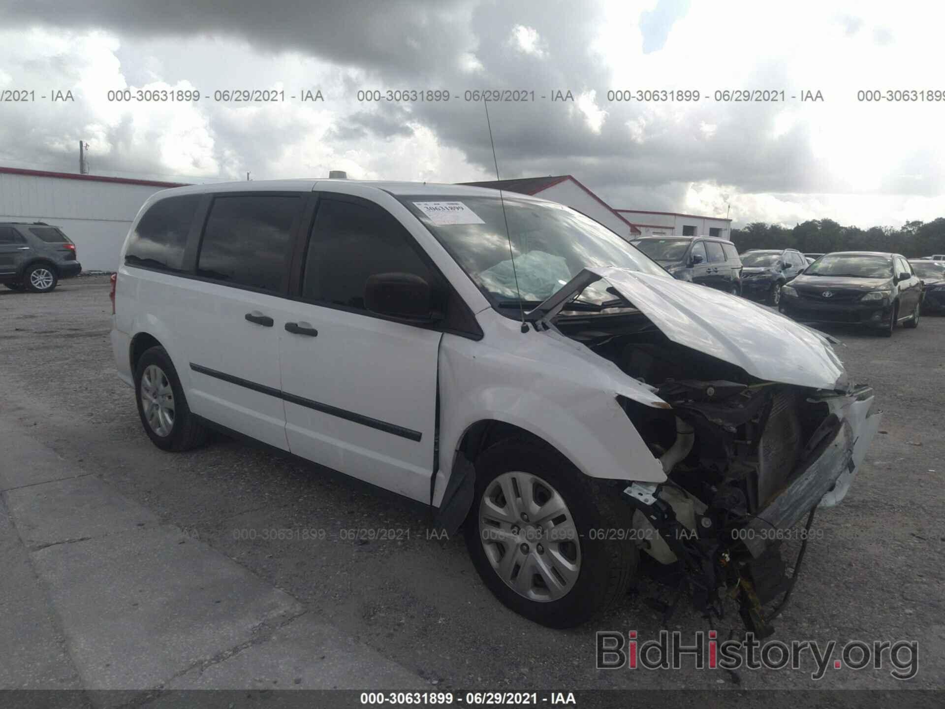 Photo 2C4RDGBG7GR378136 - DODGE GRAND CARAVAN 2016