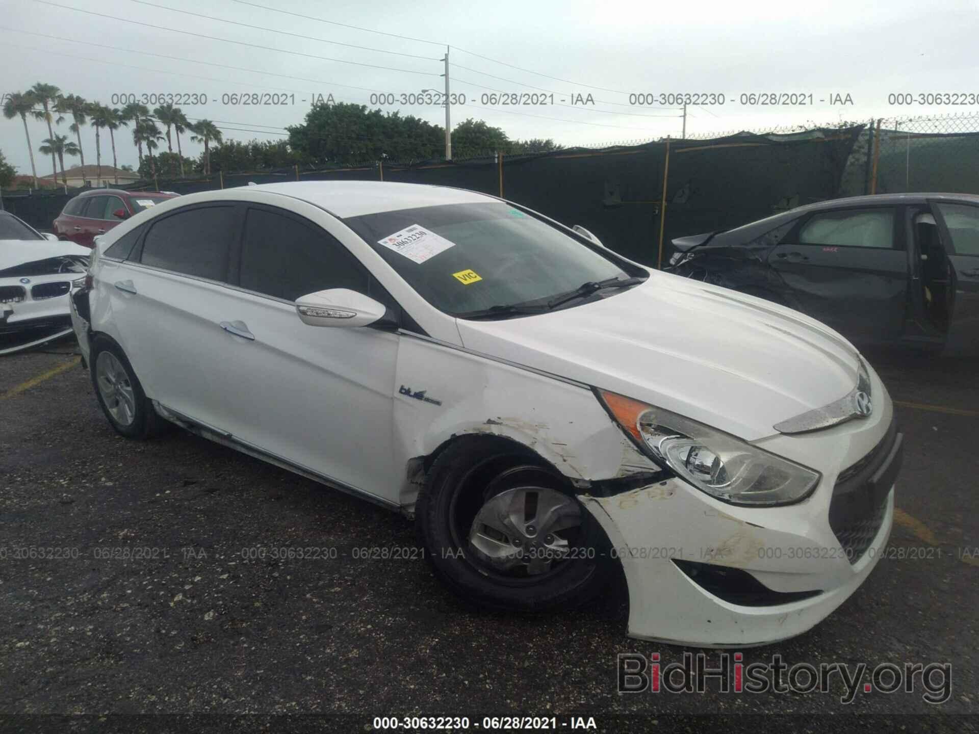 Photo KMHEC4A42DA078068 - HYUNDAI SONATA HYBRID 2013