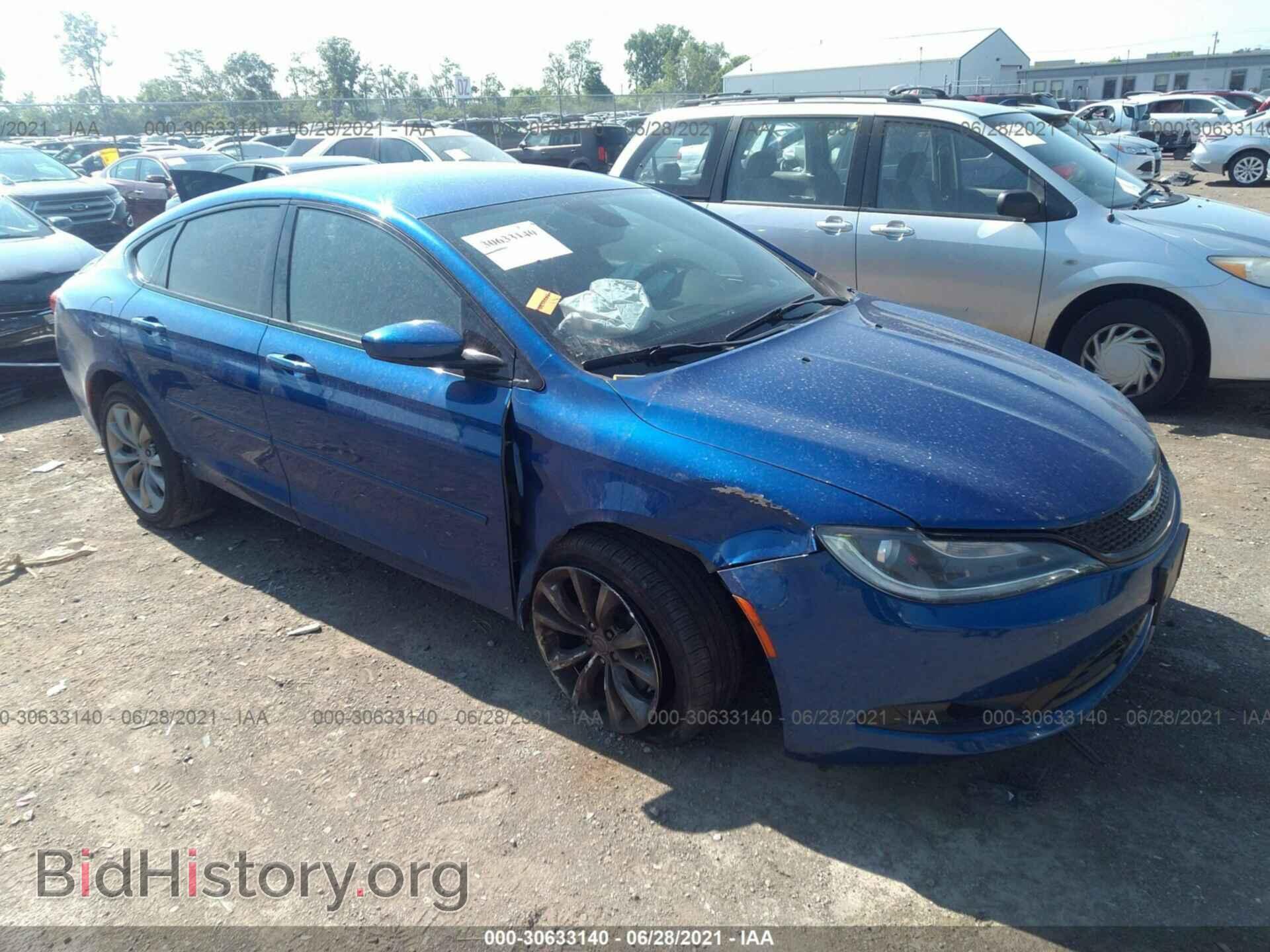Фотография 1C3CCCBBXFN614865 - CHRYSLER 200 2015
