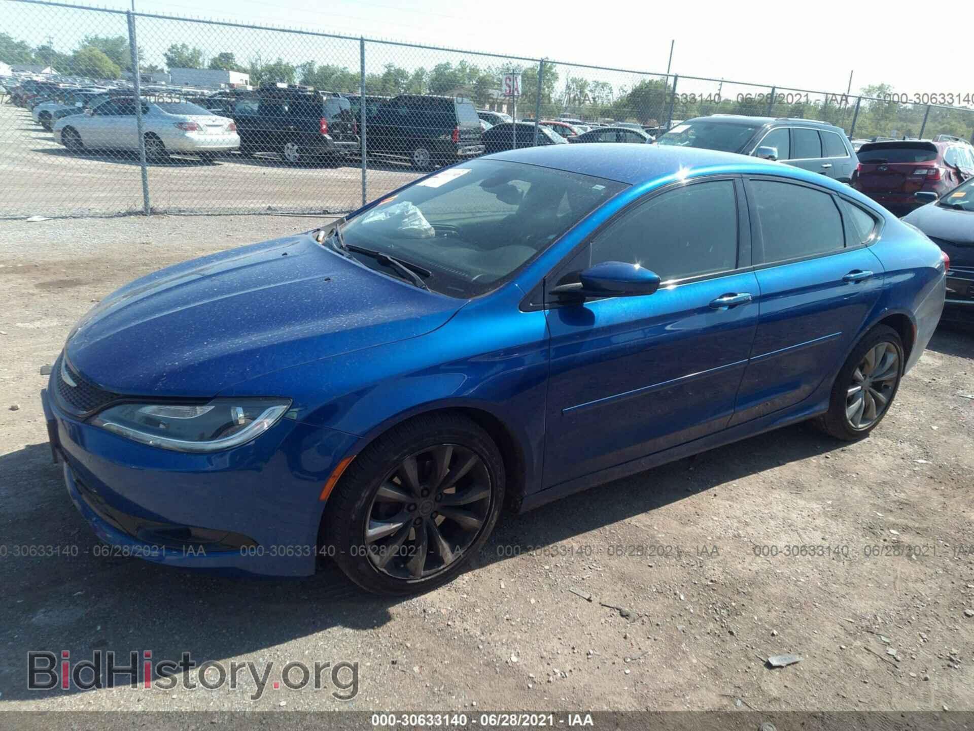 2015 CHRYSLER 200 - VIN: 1C3CCCBBXFN614865 - Фото 2