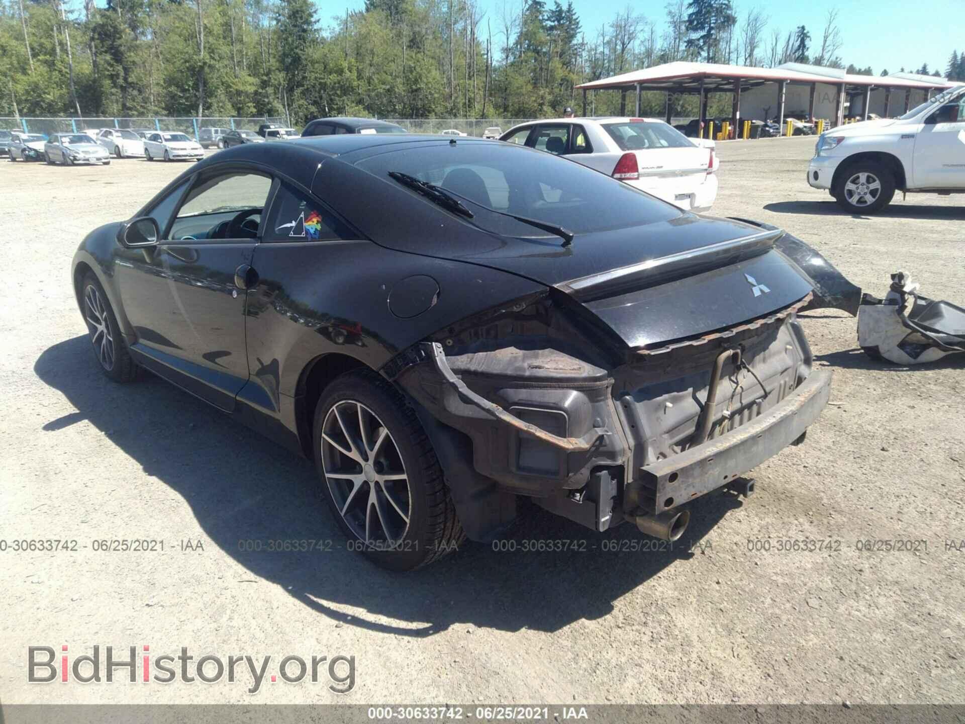 2012 MITSUBISHI ECLIPSE - VIN: 4A31K5DF3CE004249 - Фото 3