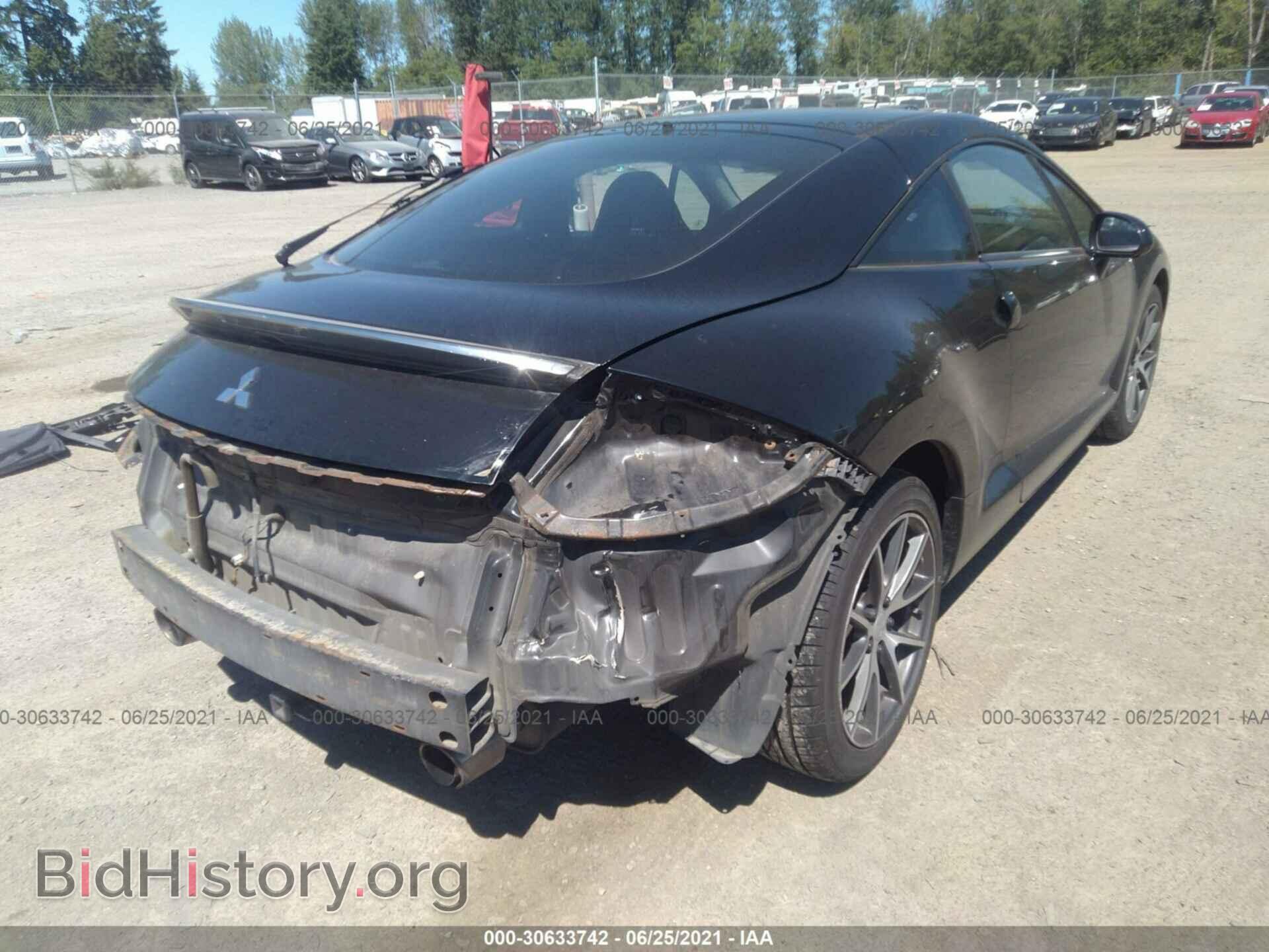 2012 MITSUBISHI ECLIPSE - VIN: 4A31K5DF3CE004249 - Фото 4