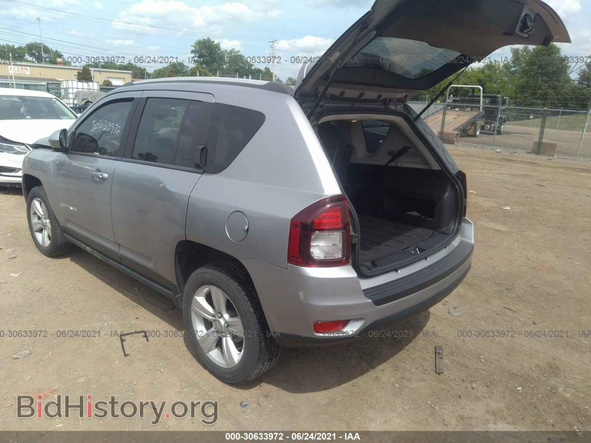 2016 JEEP COMPASS - VIN: 1C4NJDEB9GD596510 - Фото 3