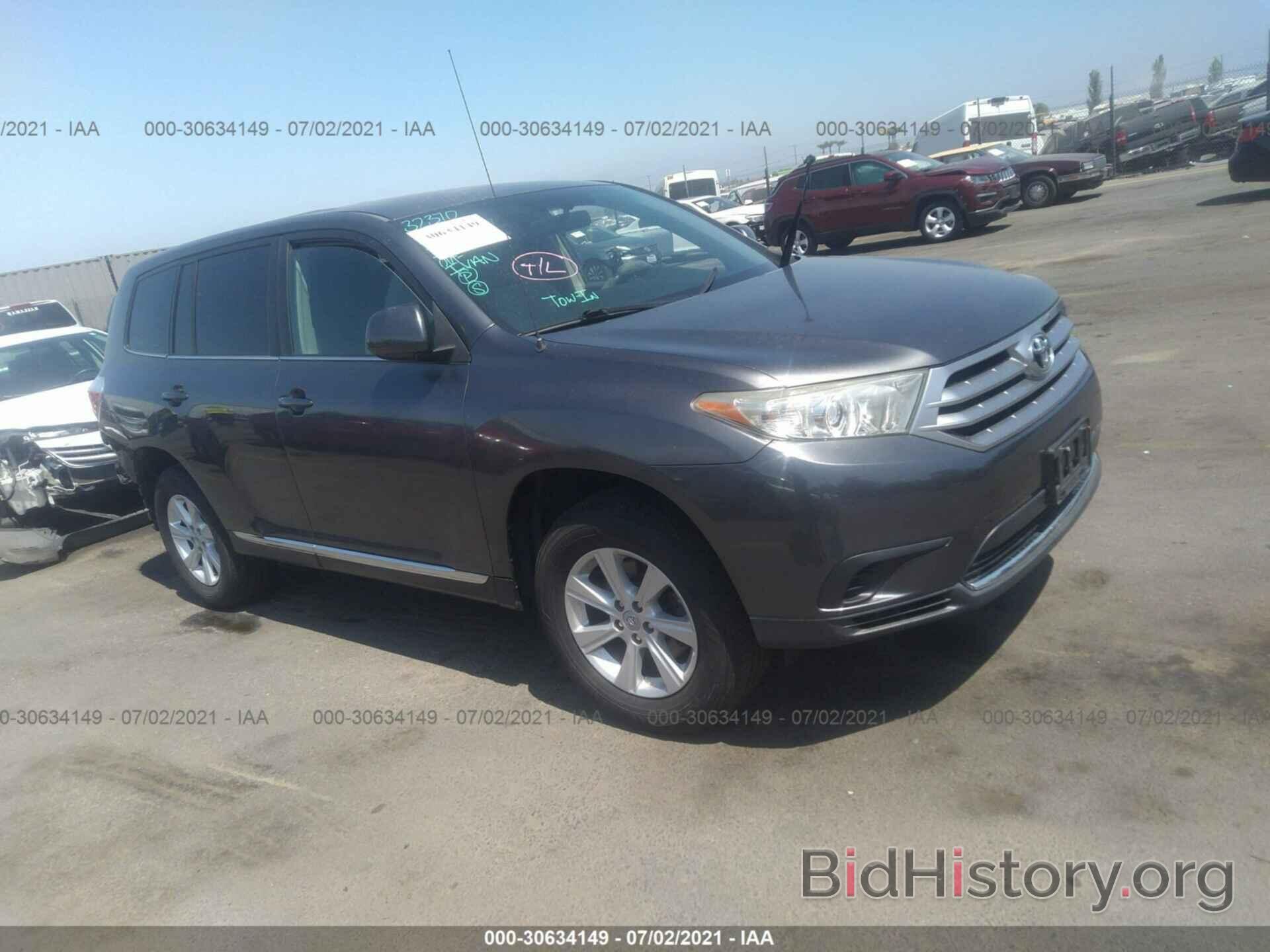 Фотография 5TDZA3EH0BS014260 - TOYOTA HIGHLANDER 2011