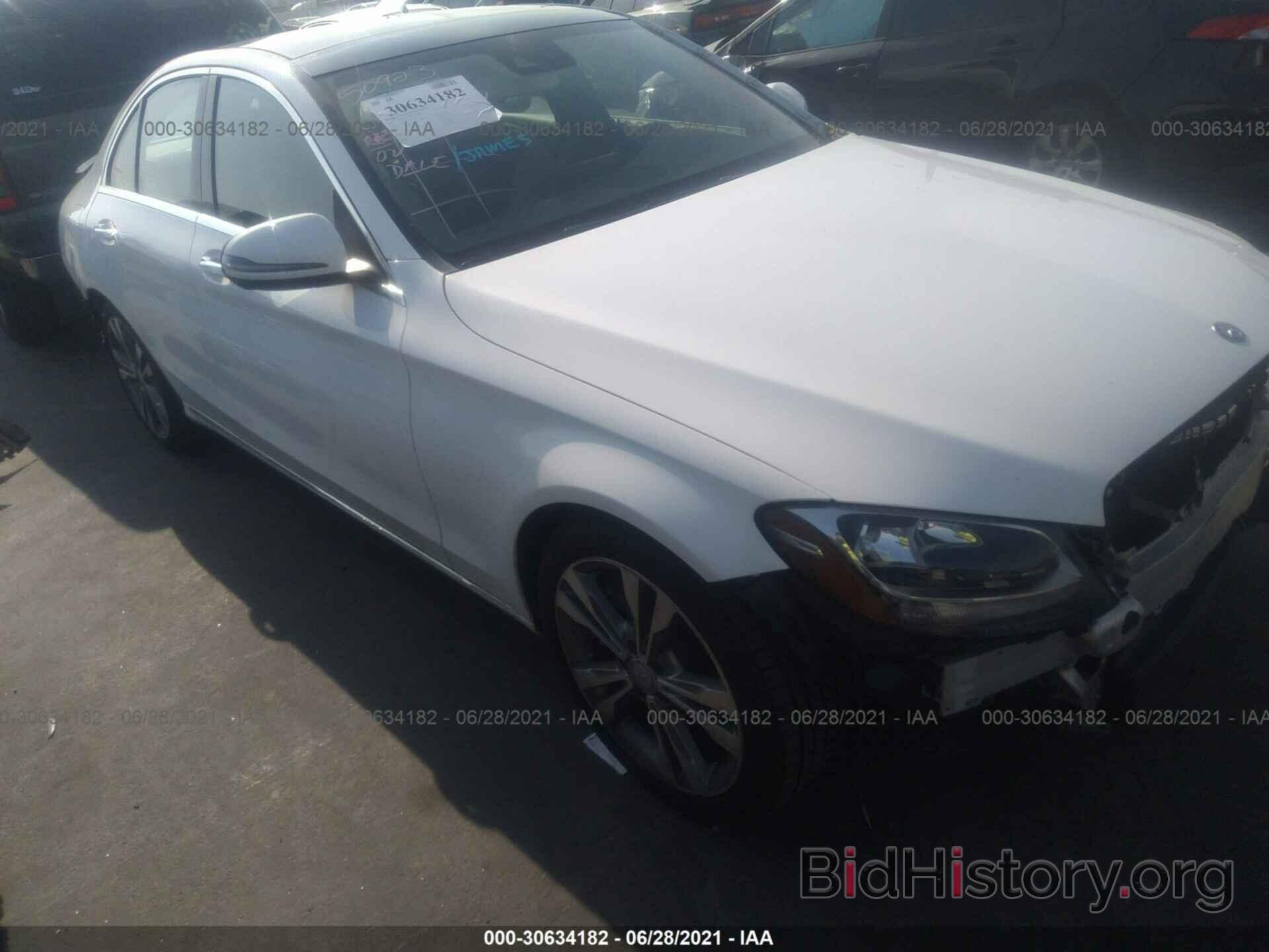 Photo 55SWF4JB2GU145311 - MERCEDES-BENZ C-CLASS 2016