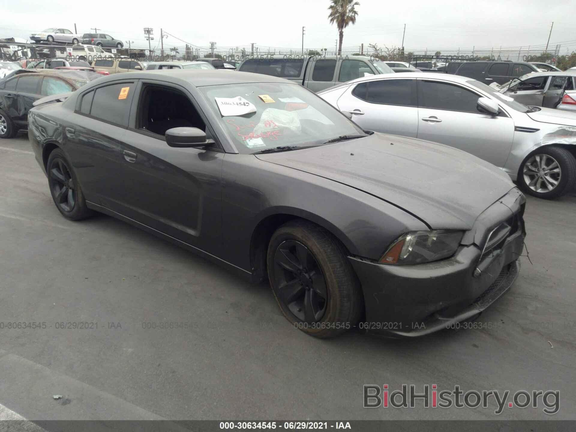 Photo 2C3CDXHG6EH100638 - DODGE CHARGER 2014