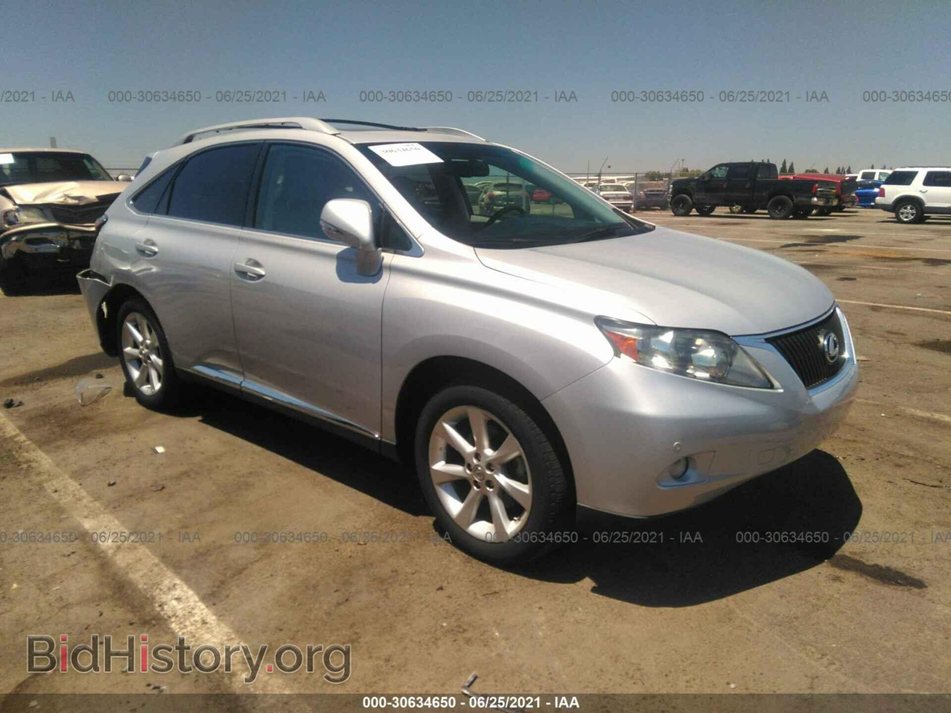 Фотография 2T2BK1BA6AC035031 - LEXUS RX 350 2010