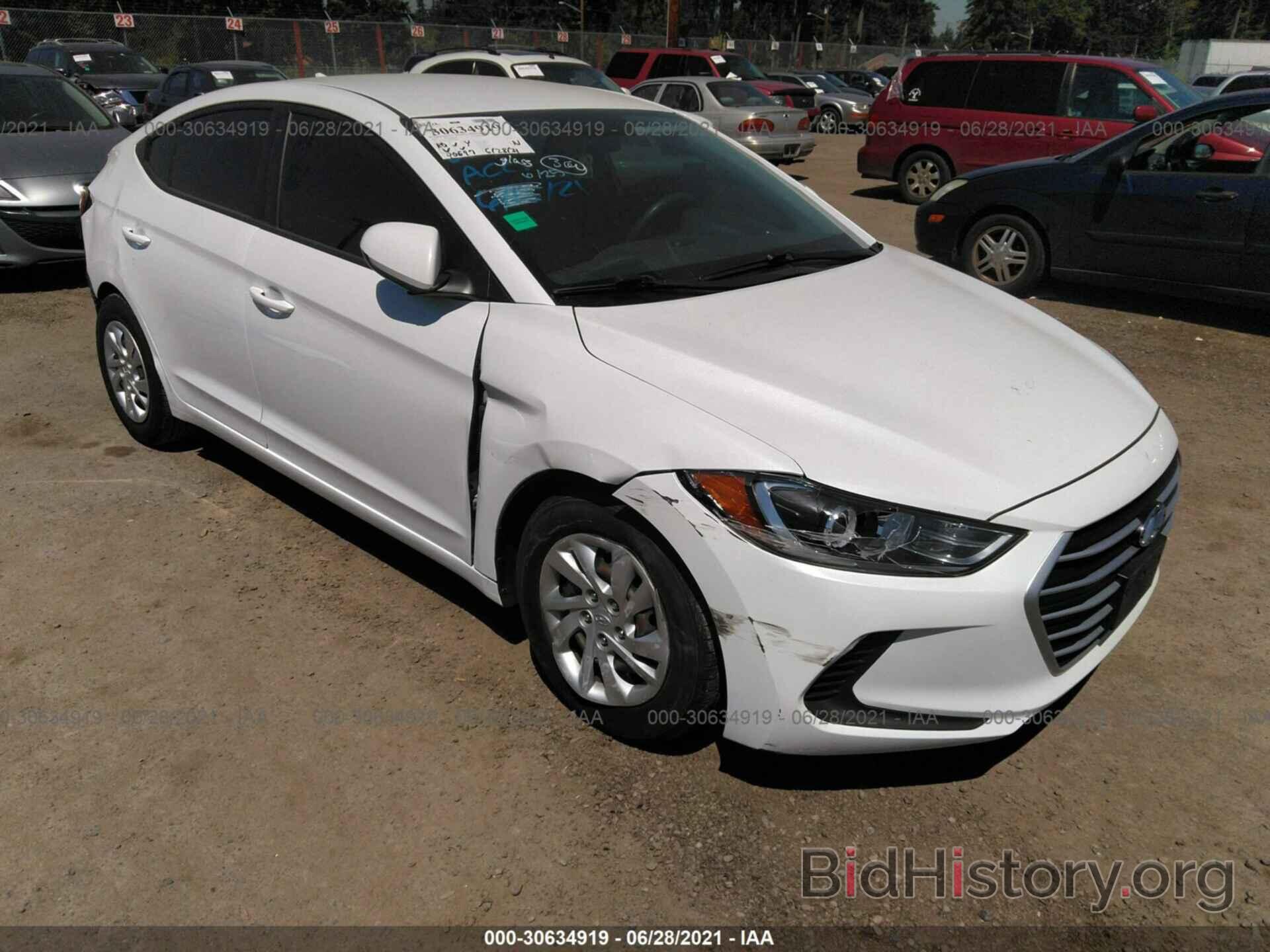 Photo 5NPD74LF7HH205432 - HYUNDAI ELANTRA 2017