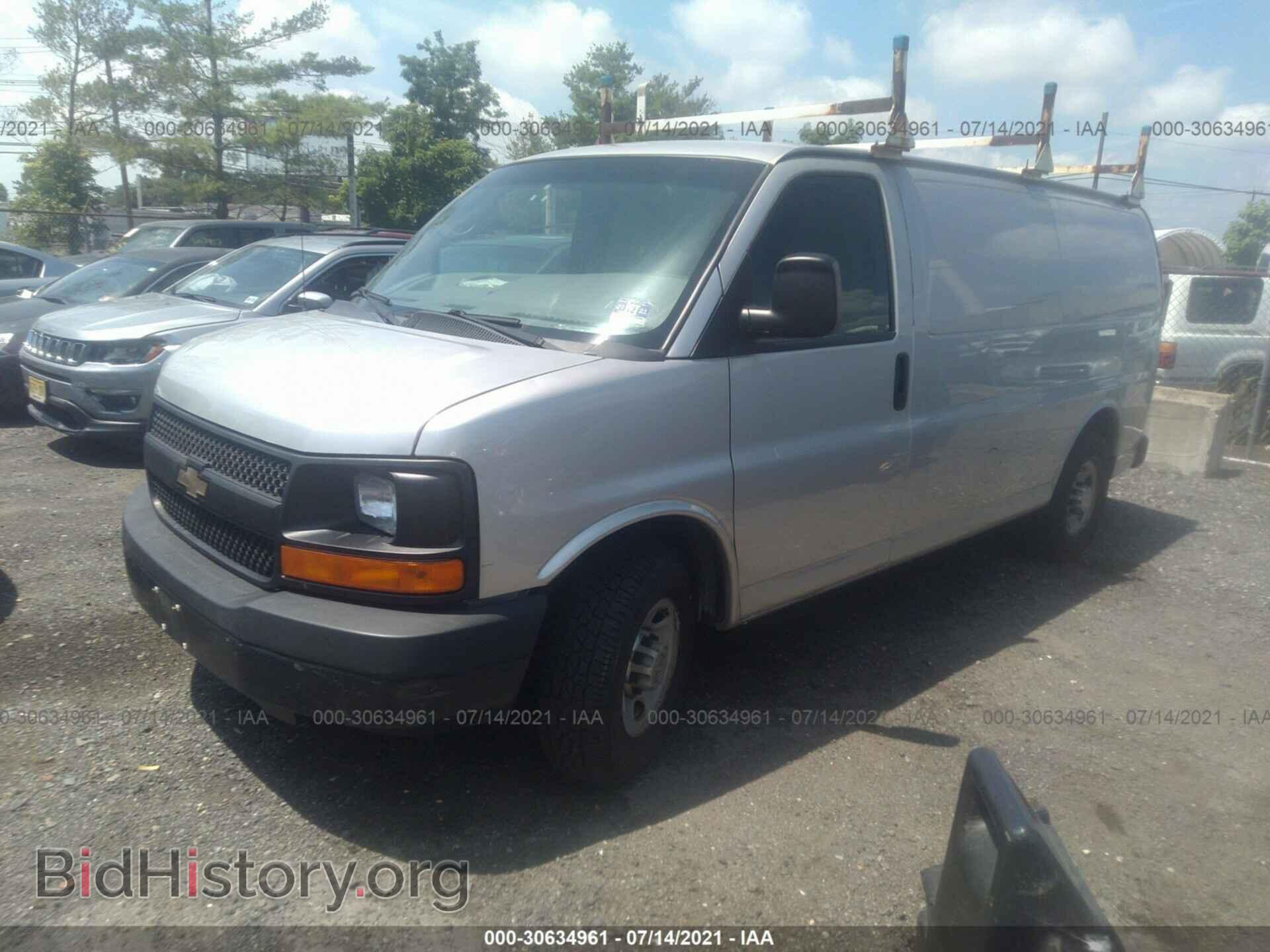 2013 CHEVROLET EXPRESS CARGO VAN - VIN: 1GCZGTCA9D1127340 - Фото 2