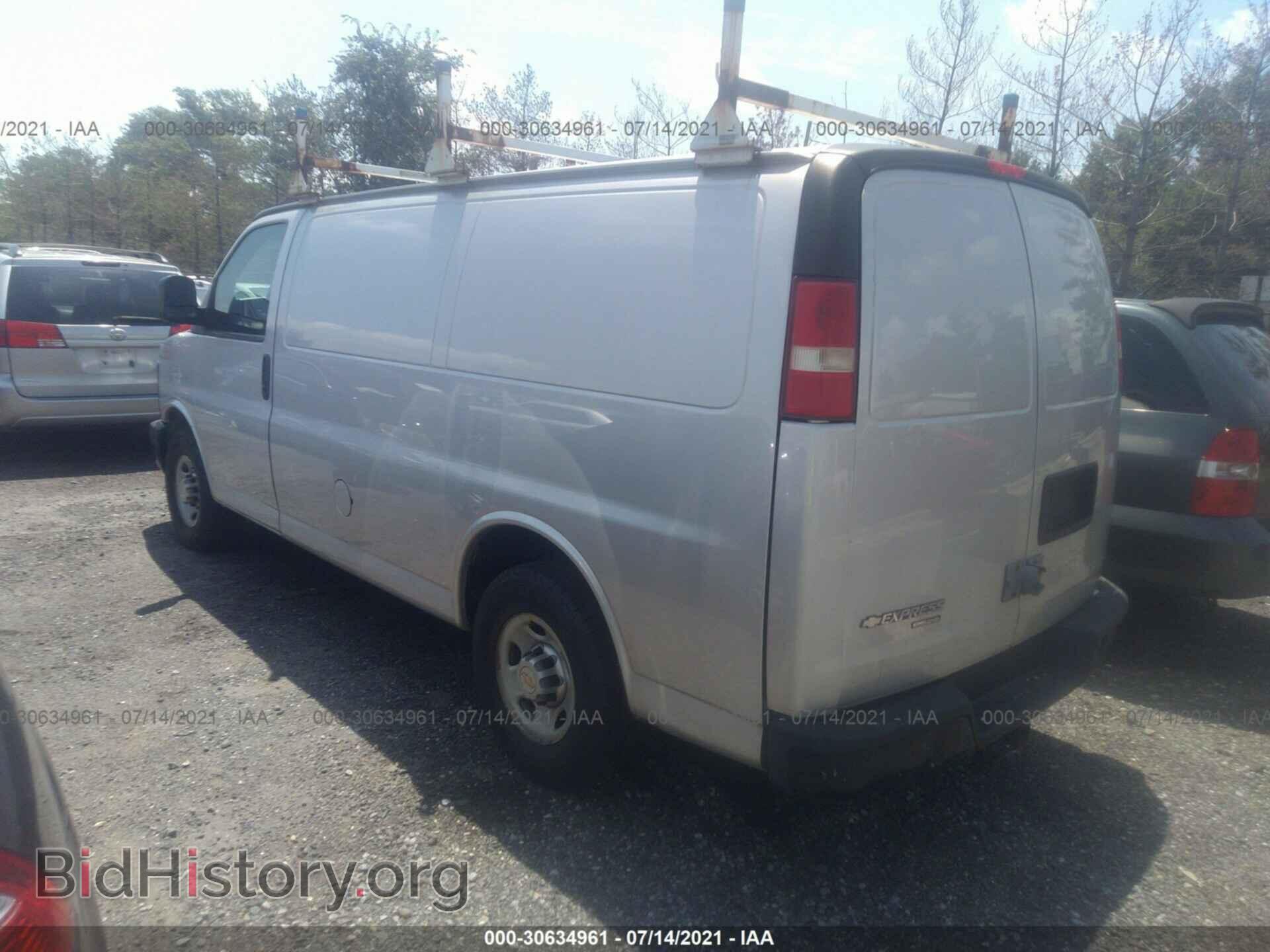 2013 CHEVROLET EXPRESS CARGO VAN - VIN: 1GCZGTCA9D1127340 - Фото 3