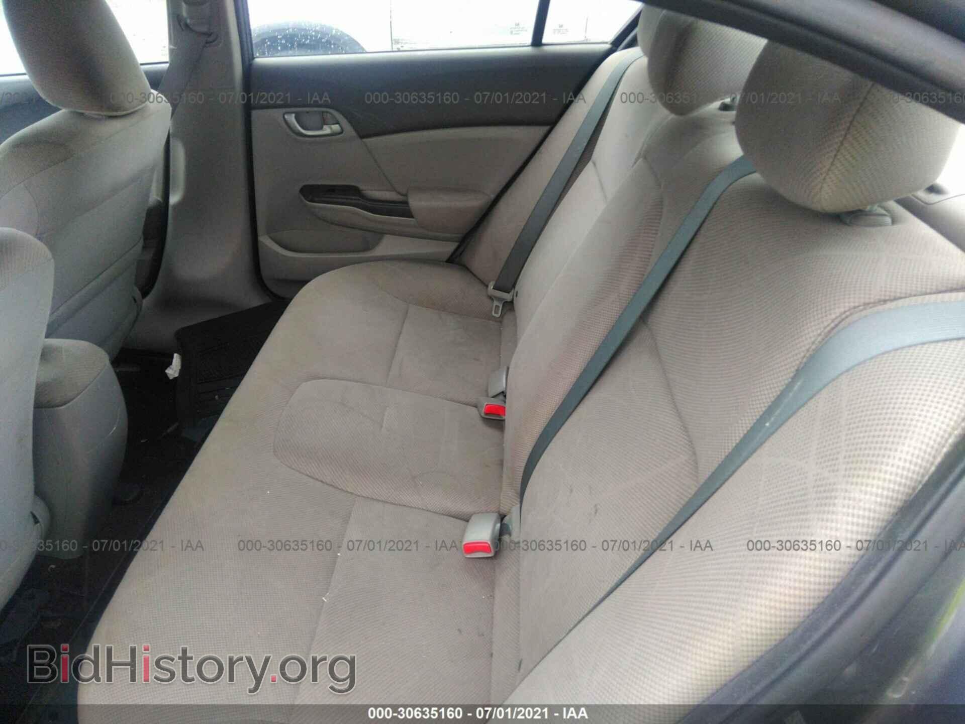 2012 HONDA CIVIC SDN - VIN: 2HGFB2F64CH318720 - Фото 8