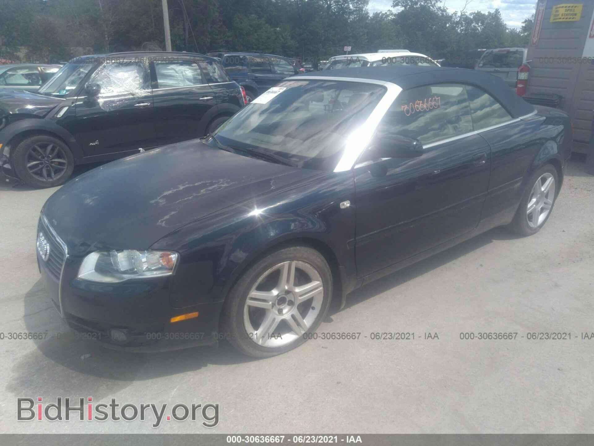 2007 AUDI A4 - VIN: WAUDF48H77K018668 - Фото 2