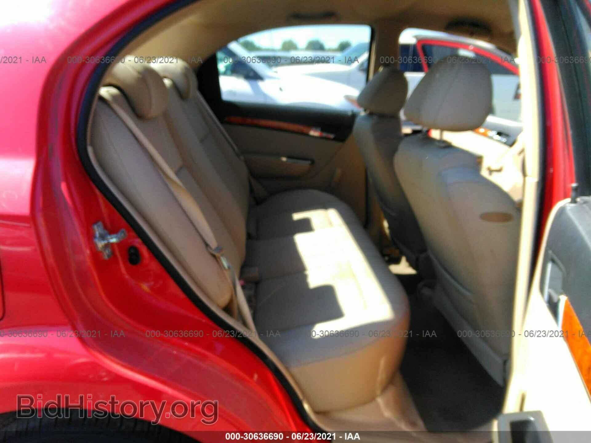 2007 CHEVROLET AVEO - VIN: KL1TD56677B158111 - Фото 8