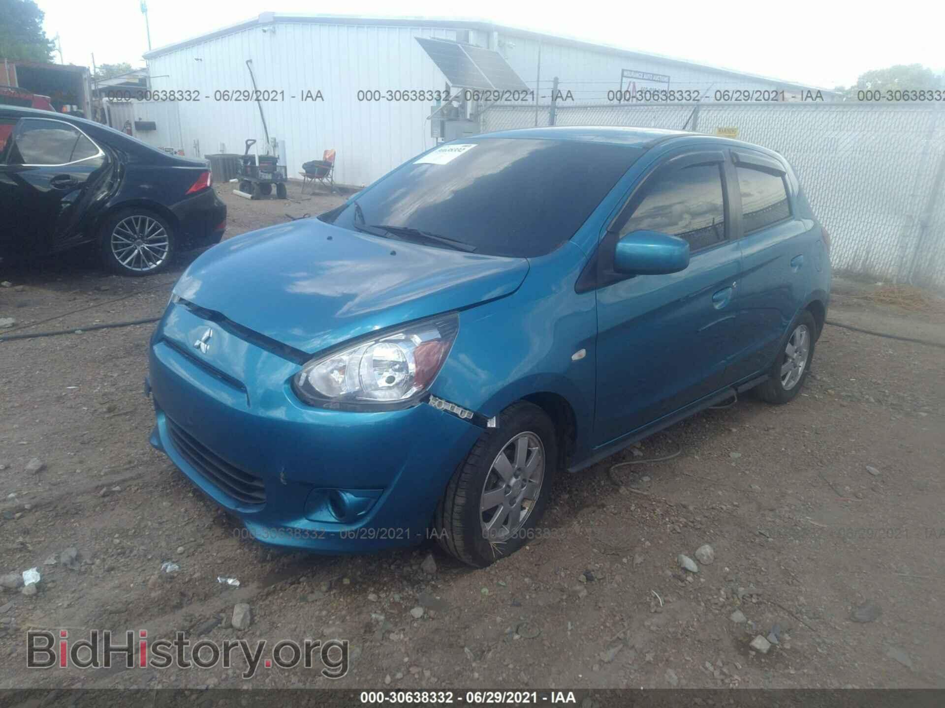 2015 MITSUBISHI MIRAGE - VIN: ML32A4HJ6FH059559 - Фото 2
