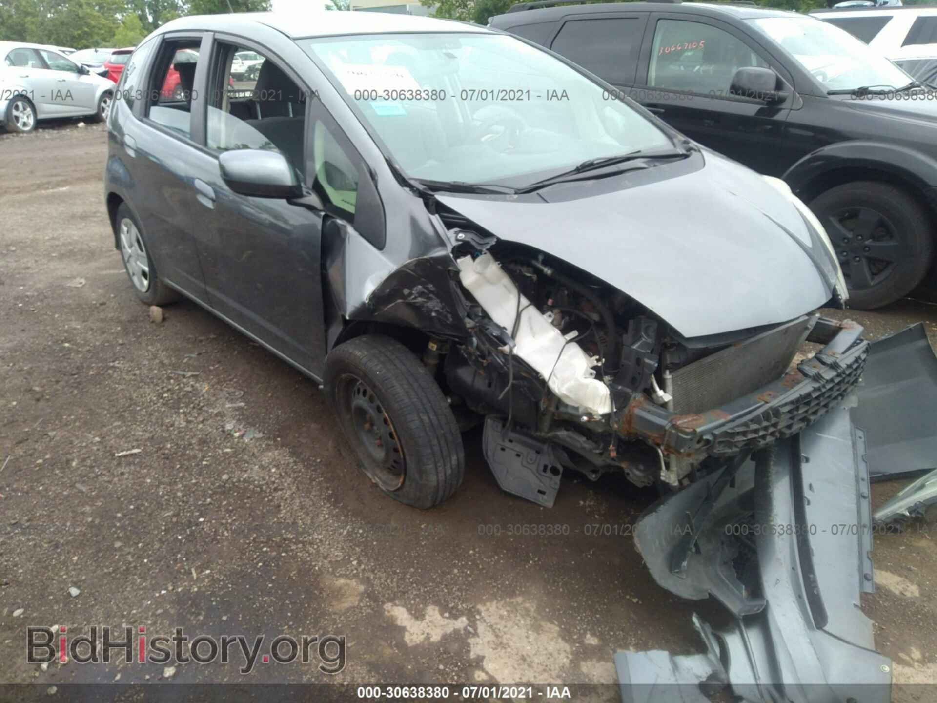 Photo JHMGE8H36DC036159 - HONDA FIT 2013