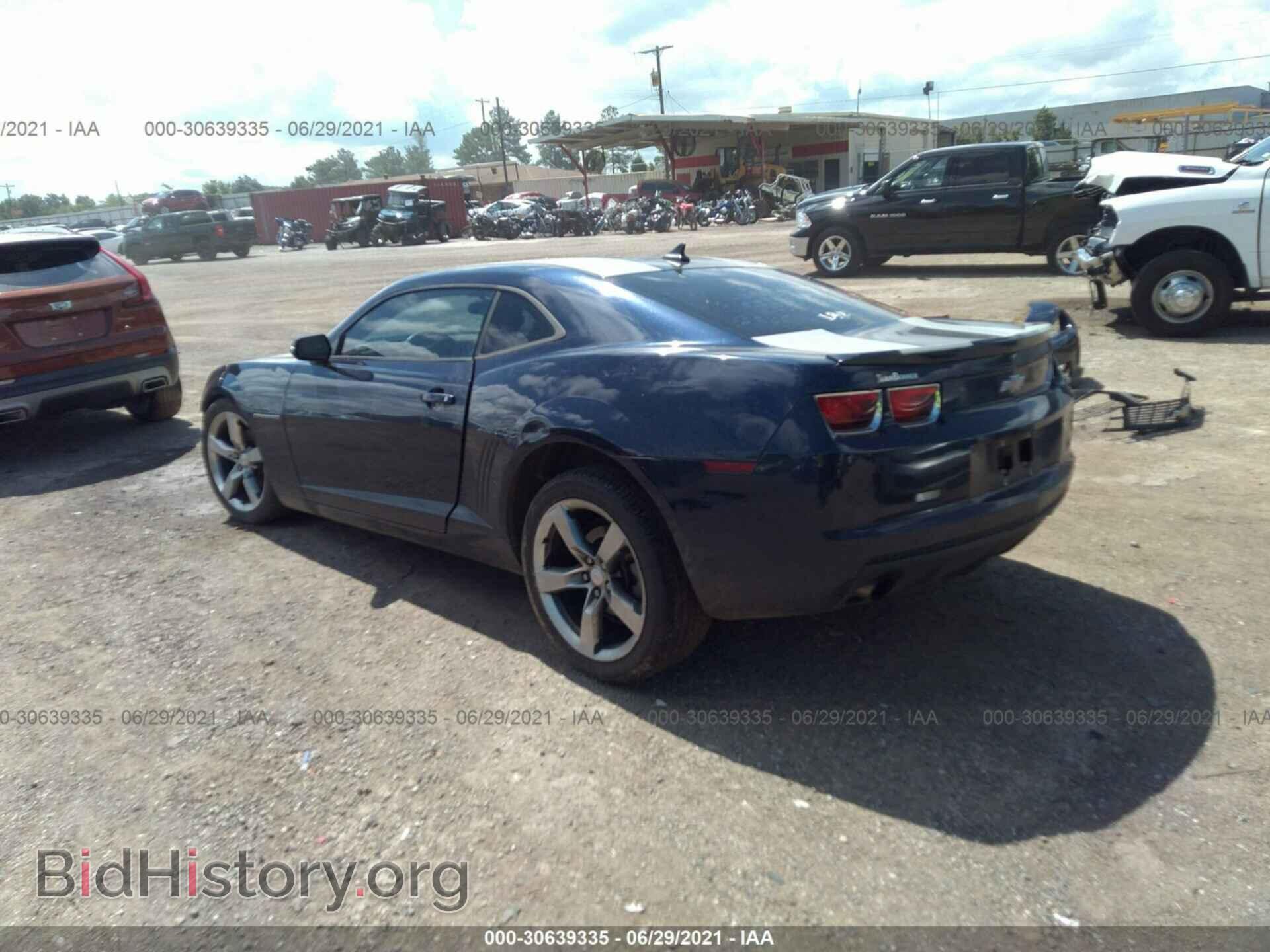 2012 CHEVROLET CAMARO - VIN: 2G1FB1E32C9137814 - Фото 3