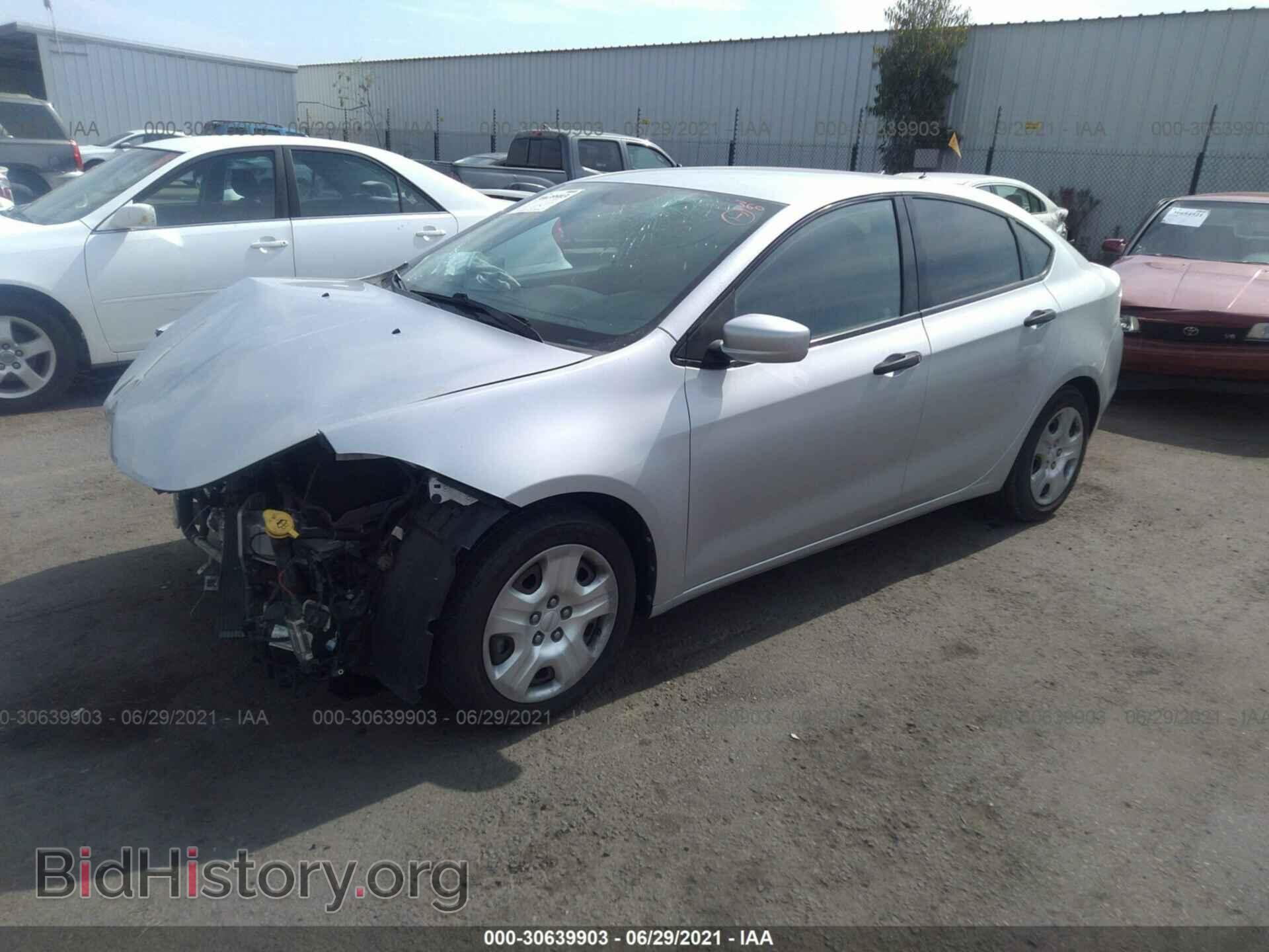 2013 DODGE DART - VIN: 1C3CDFAAXDD198326 - Фото 2