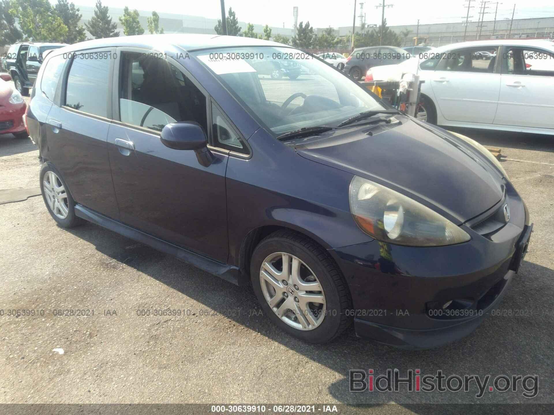 Photo JHMGD376X8S072675 - HONDA FIT 2008