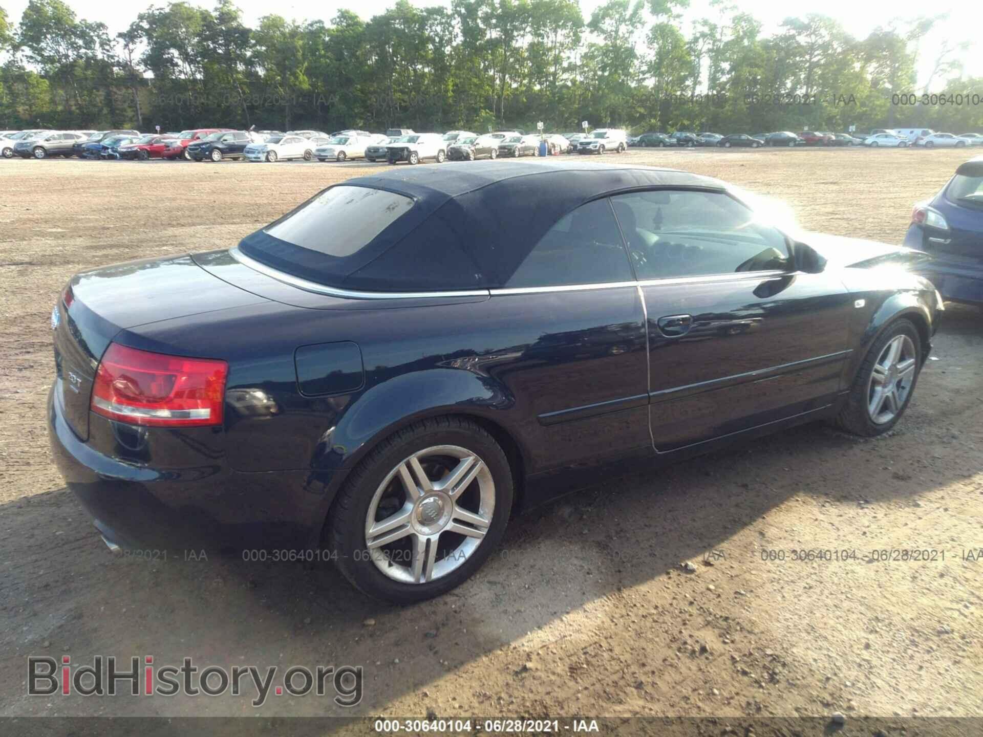2007 AUDI A4 - VIN: WAUDF48H07K032735 - Photo 4