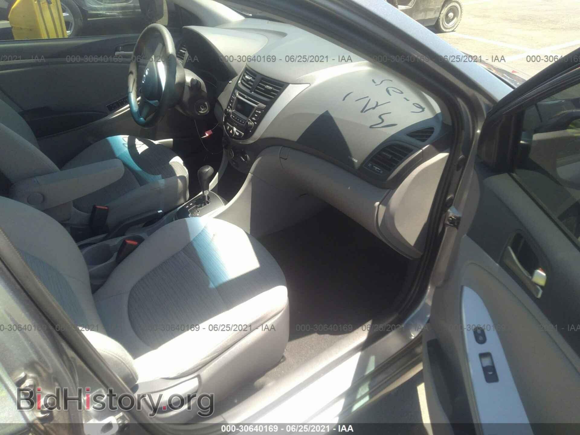2016 HYUNDAI ACCENT - VIN: KMHCT4AE1GU991911 - Фото 5