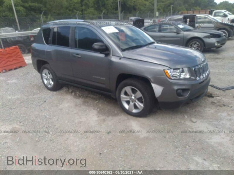 2012 Jeep COMPASS Sport (VIN 1C4NJDBB1CD659193) — photo 1 of 11, IAAI, damage: front end