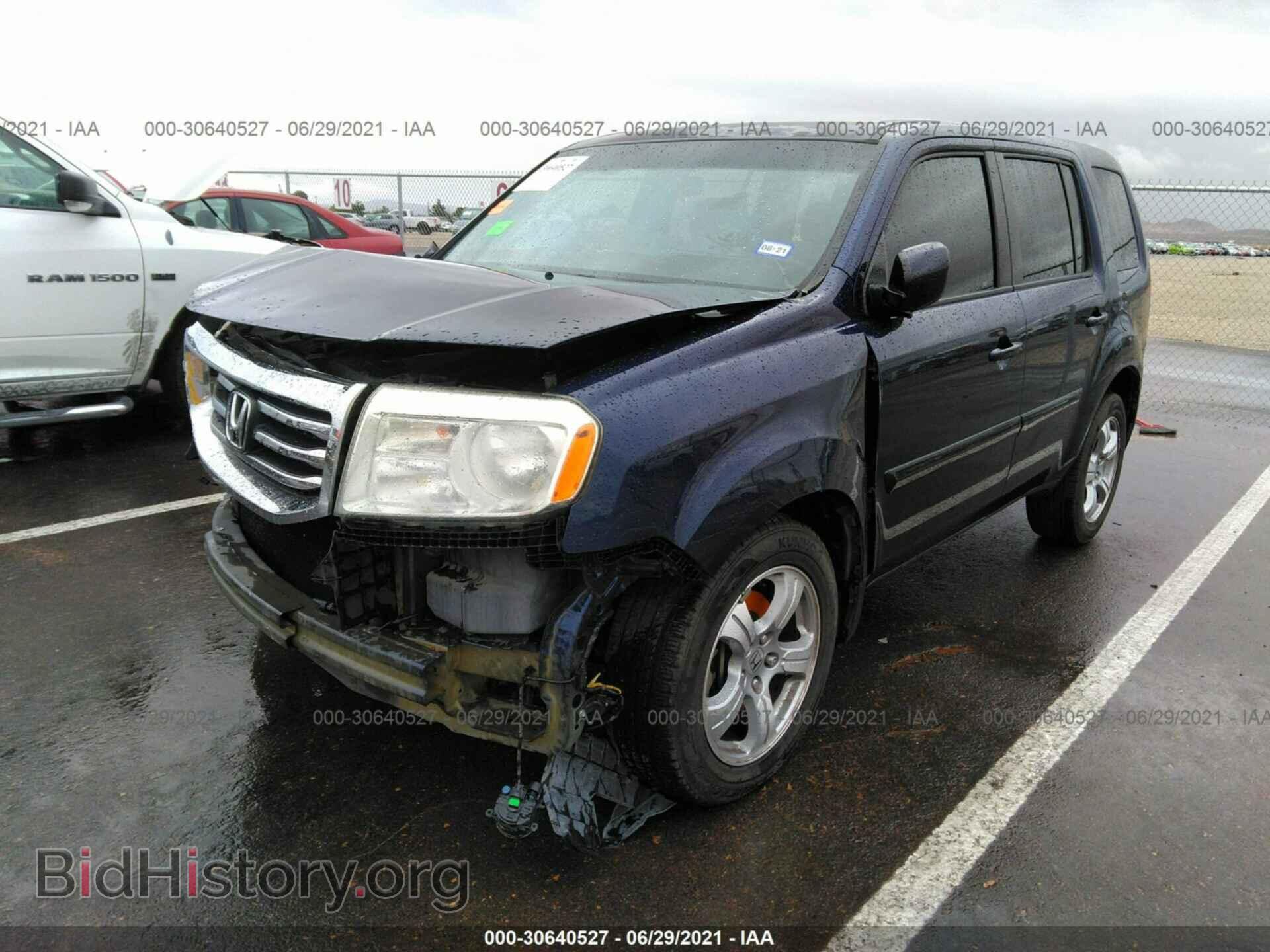 2013 HONDA PILOT - VIN: 5FNYF3H44DB018616 - Photo 2