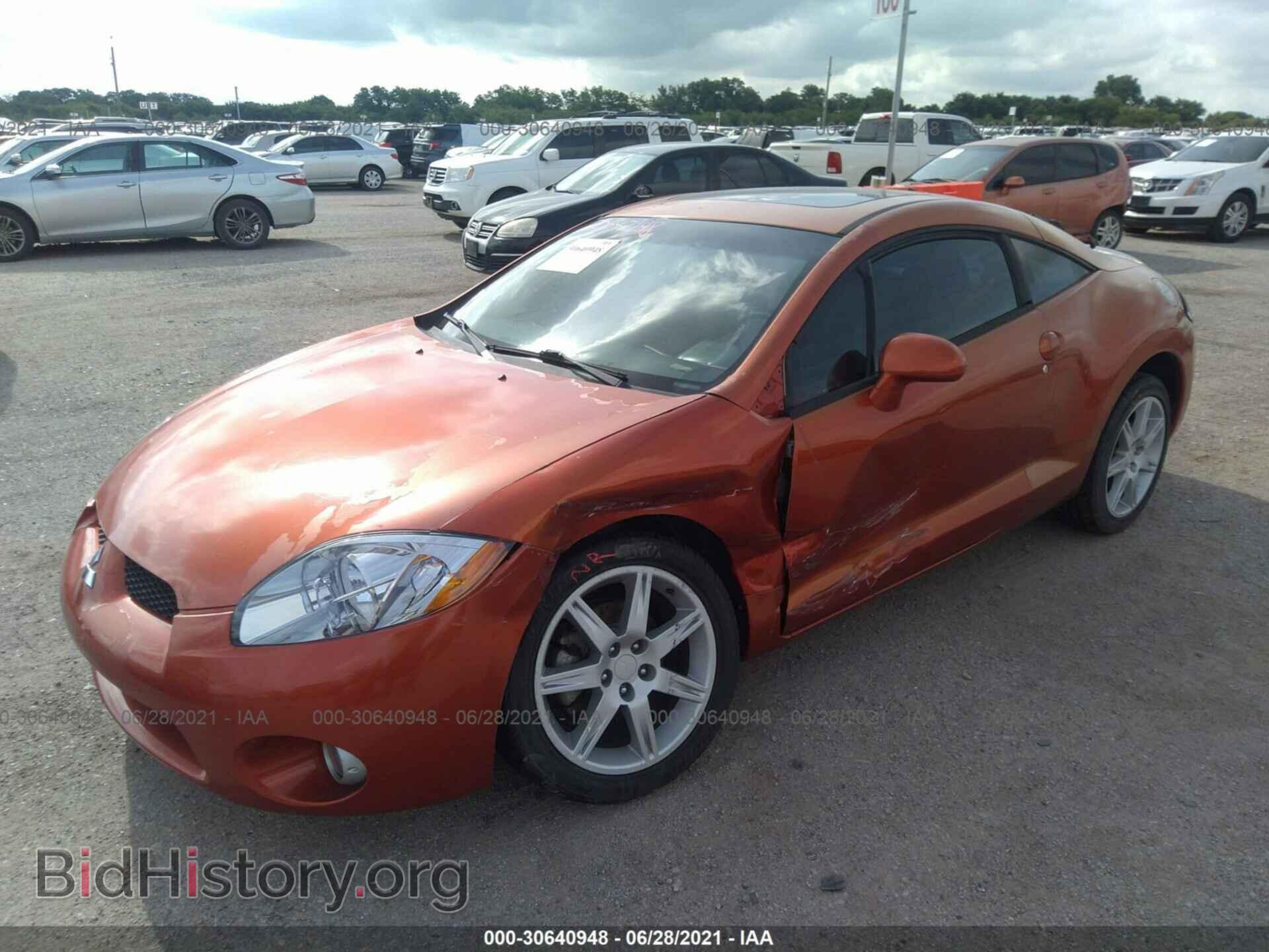 2006 MITSUBISHI ECLIPSE - VIN: 4A3AK34T76E059284 - Photo 2