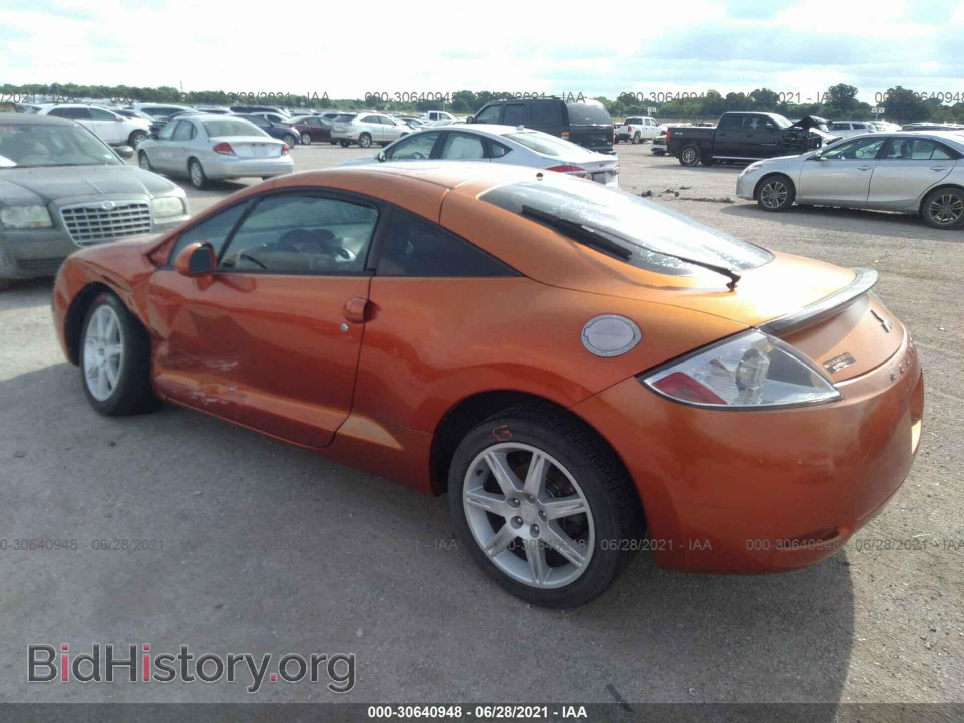 2006 MITSUBISHI ECLIPSE - VIN: 4A3AK34T76E059284 - Photo 3