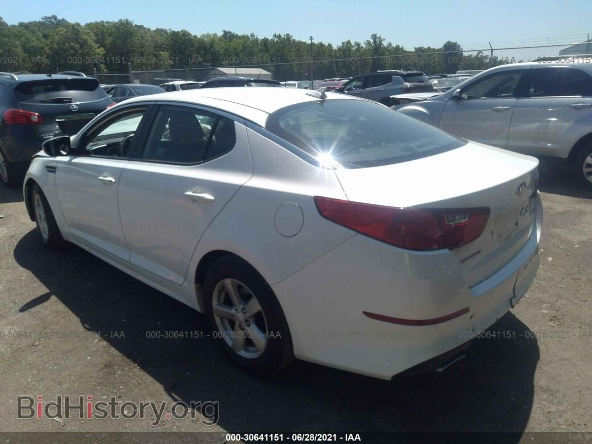 2015 KIA OPTIMA - VIN: KNAGM4A73F5651444 - Фото 3