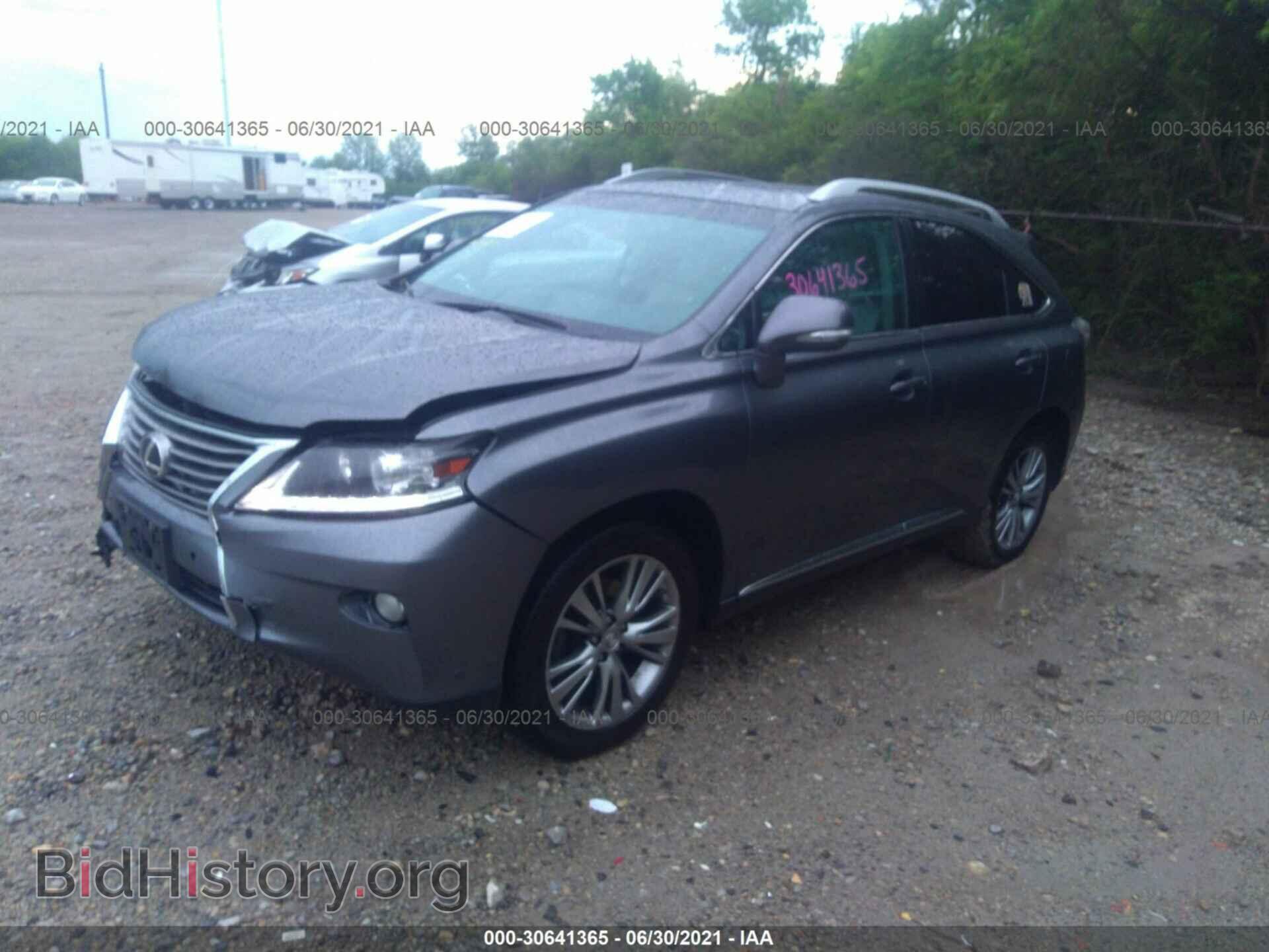 2013 LEXUS RX 350 - VIN: 2T2BK1BA2DC206202 - Фото 2