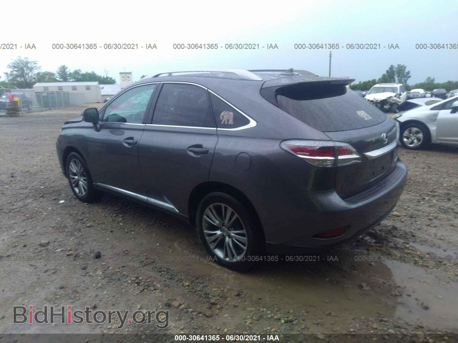 2013 LEXUS RX 350 - VIN: 2T2BK1BA2DC206202 - Фото 3