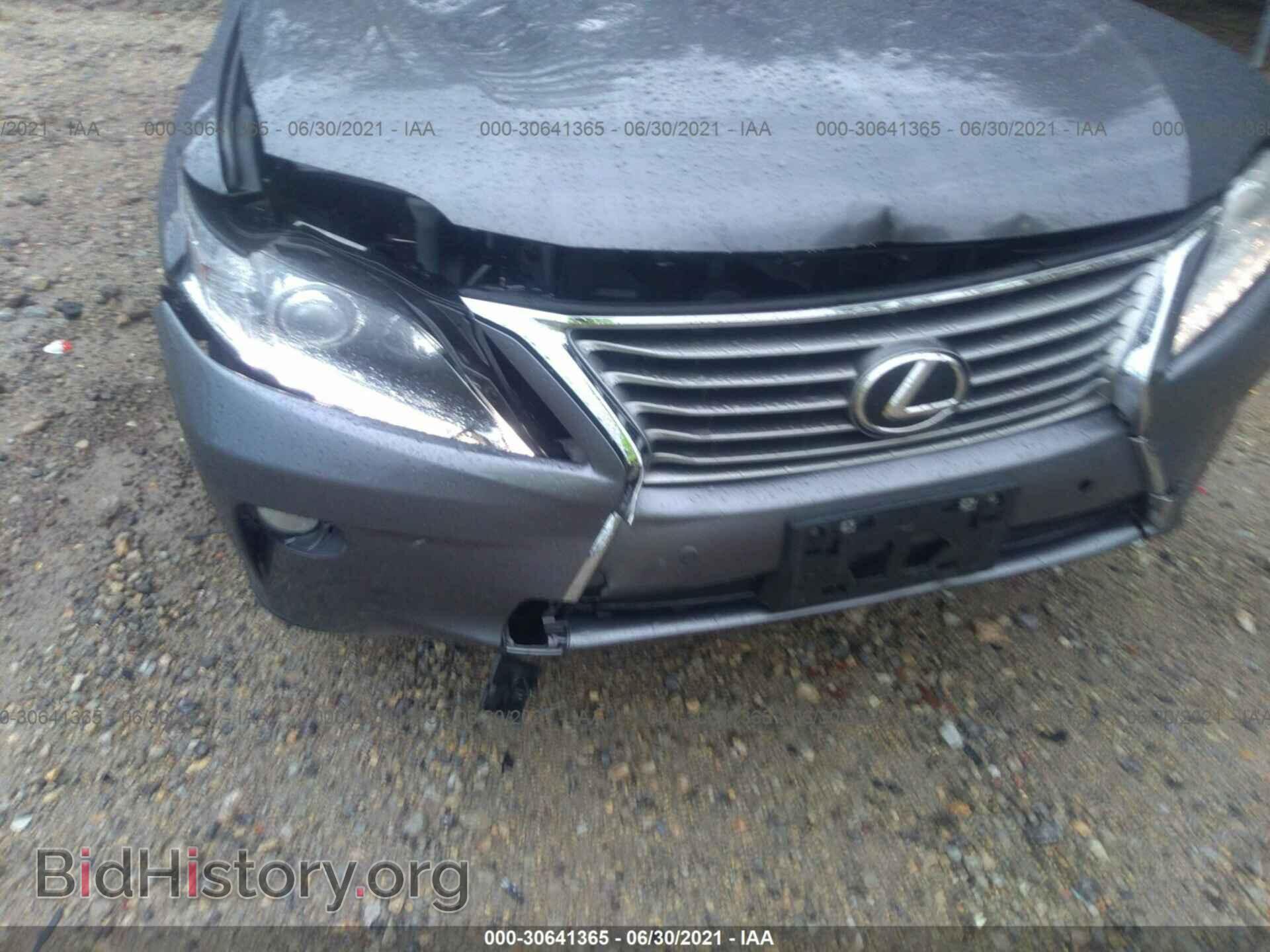 2013 LEXUS RX 350 - VIN: 2T2BK1BA2DC206202 - Фото 6