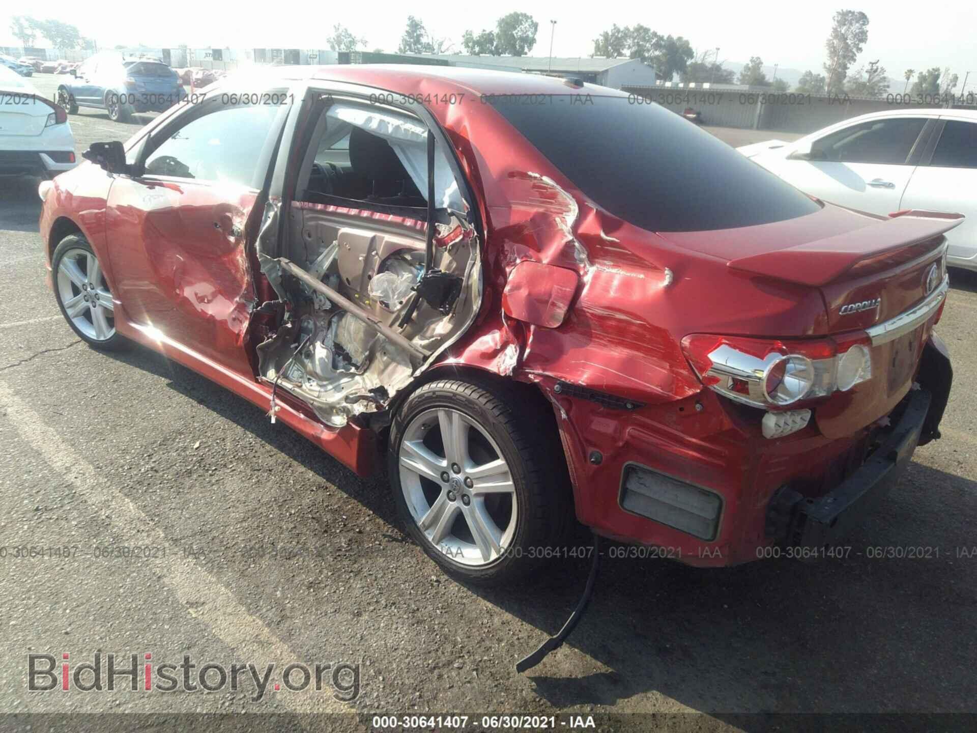 2013 TOYOTA COROLLA - VIN: 5YFBU4EE8DP128040 - Фото 3