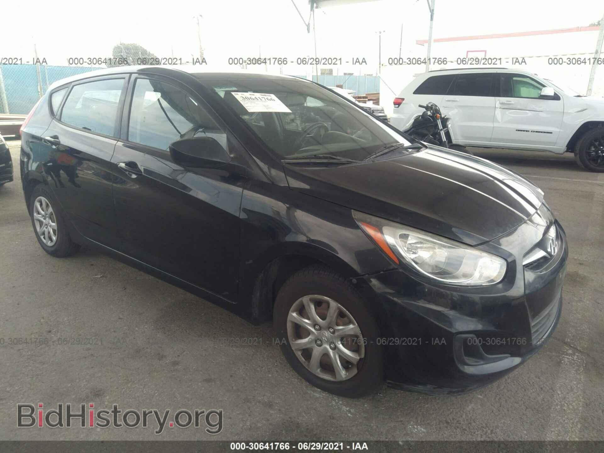 Фотография KMHCT5AE0CU022892 - HYUNDAI ACCENT 2012