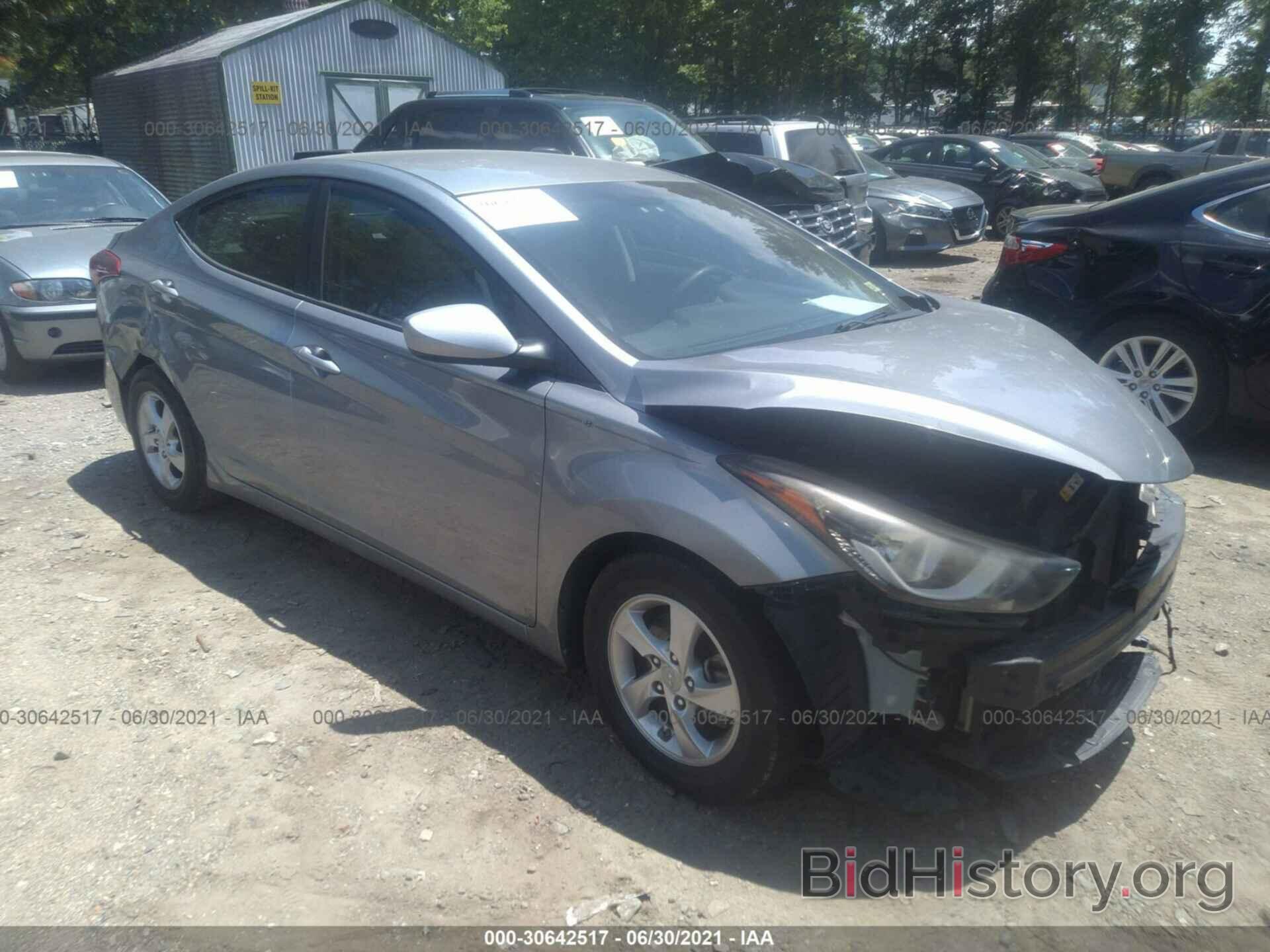 Photo KMHDH4AE7EU139274 - HYUNDAI ELANTRA 2014