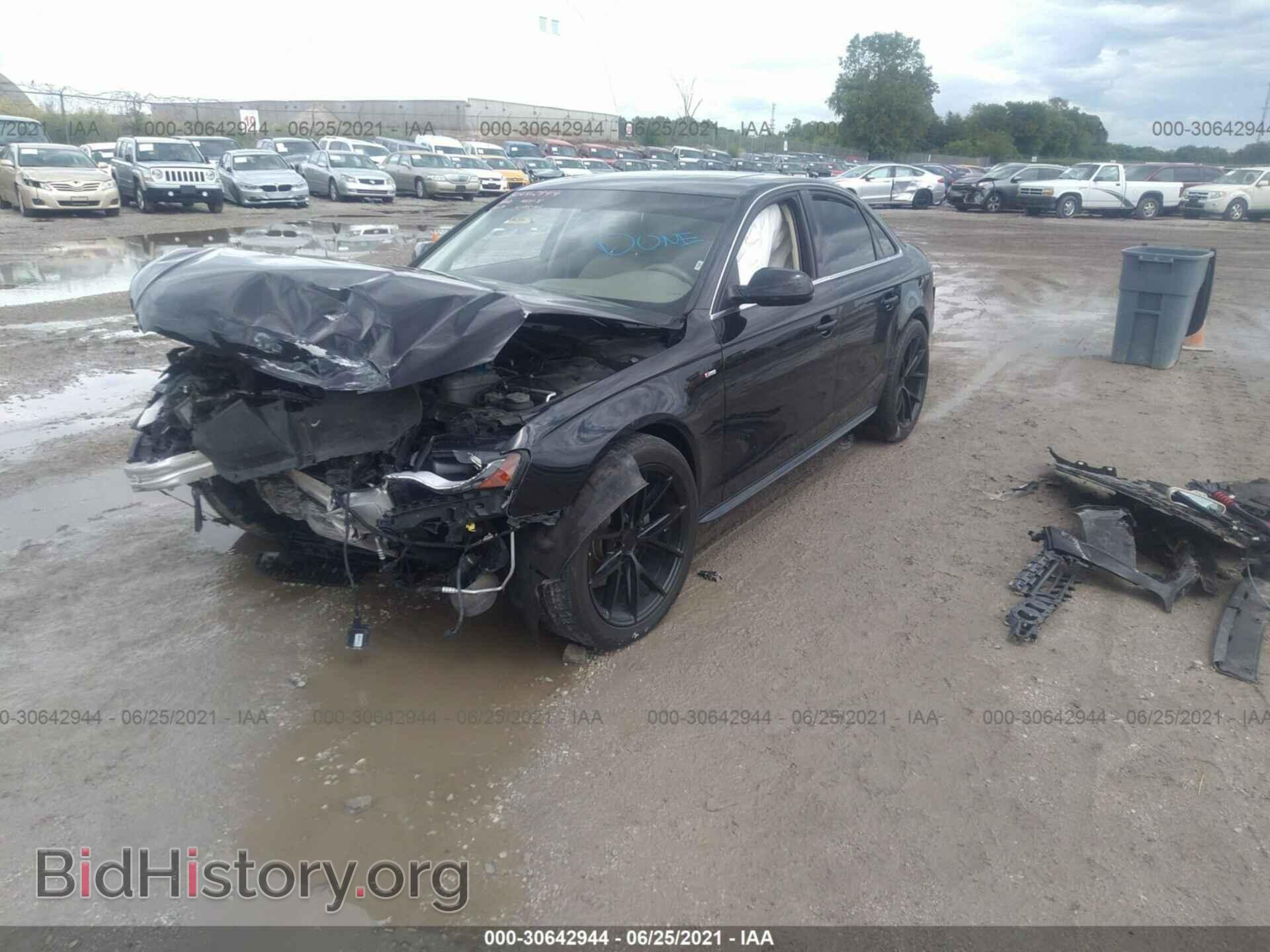 2012 AUDI A4 - VIN: WAUKFBFL3CN008697 - Фото 2