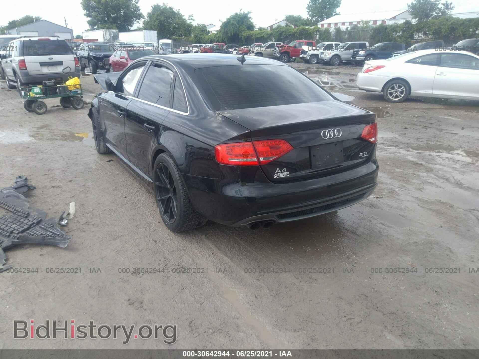 2012 AUDI A4 - VIN: WAUKFBFL3CN008697 - Фото 3