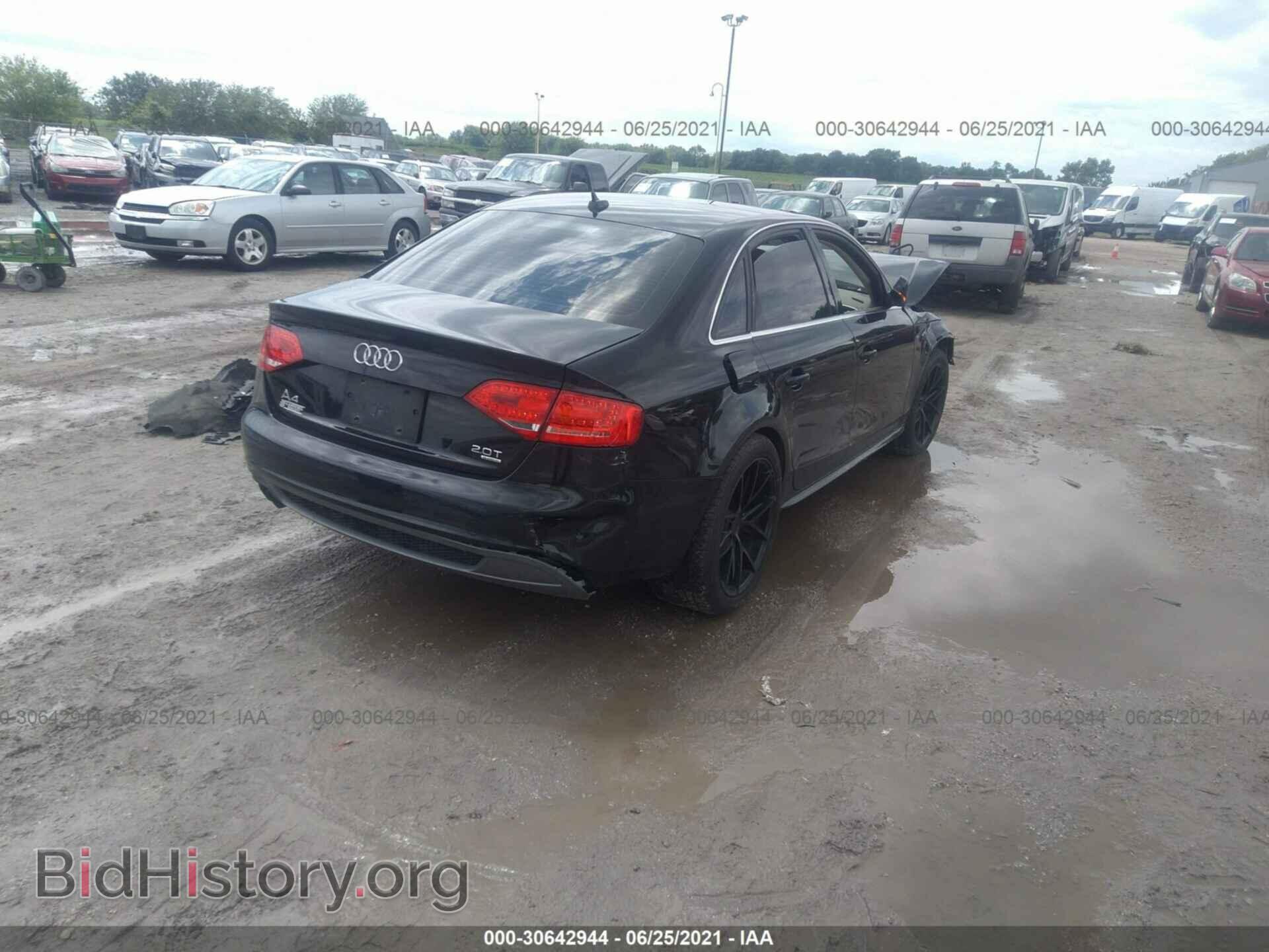2012 AUDI A4 - VIN: WAUKFBFL3CN008697 - Фото 4