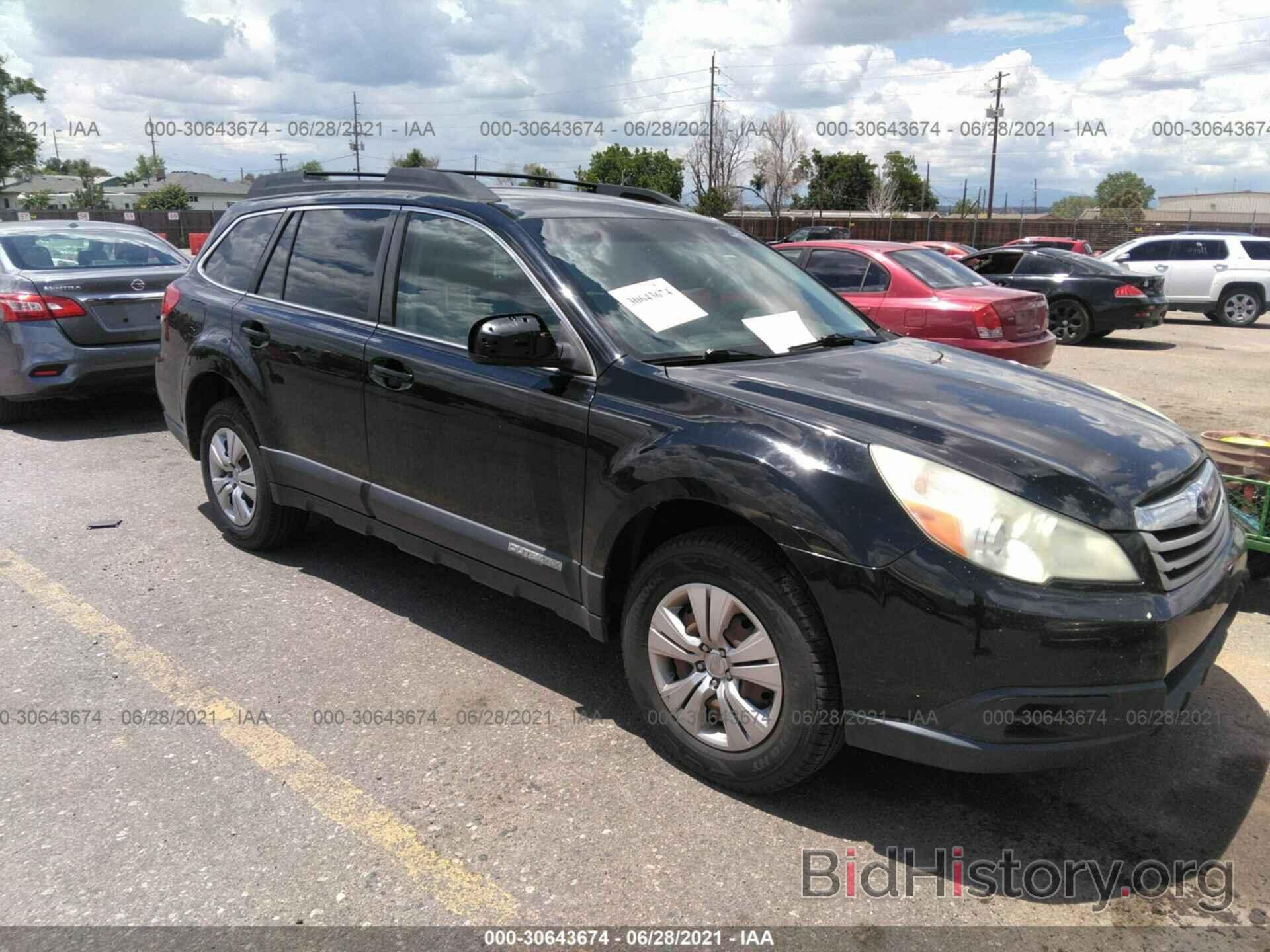 Photo 4S4BRBAC1C3220202 - SUBARU OUTBACK 2012