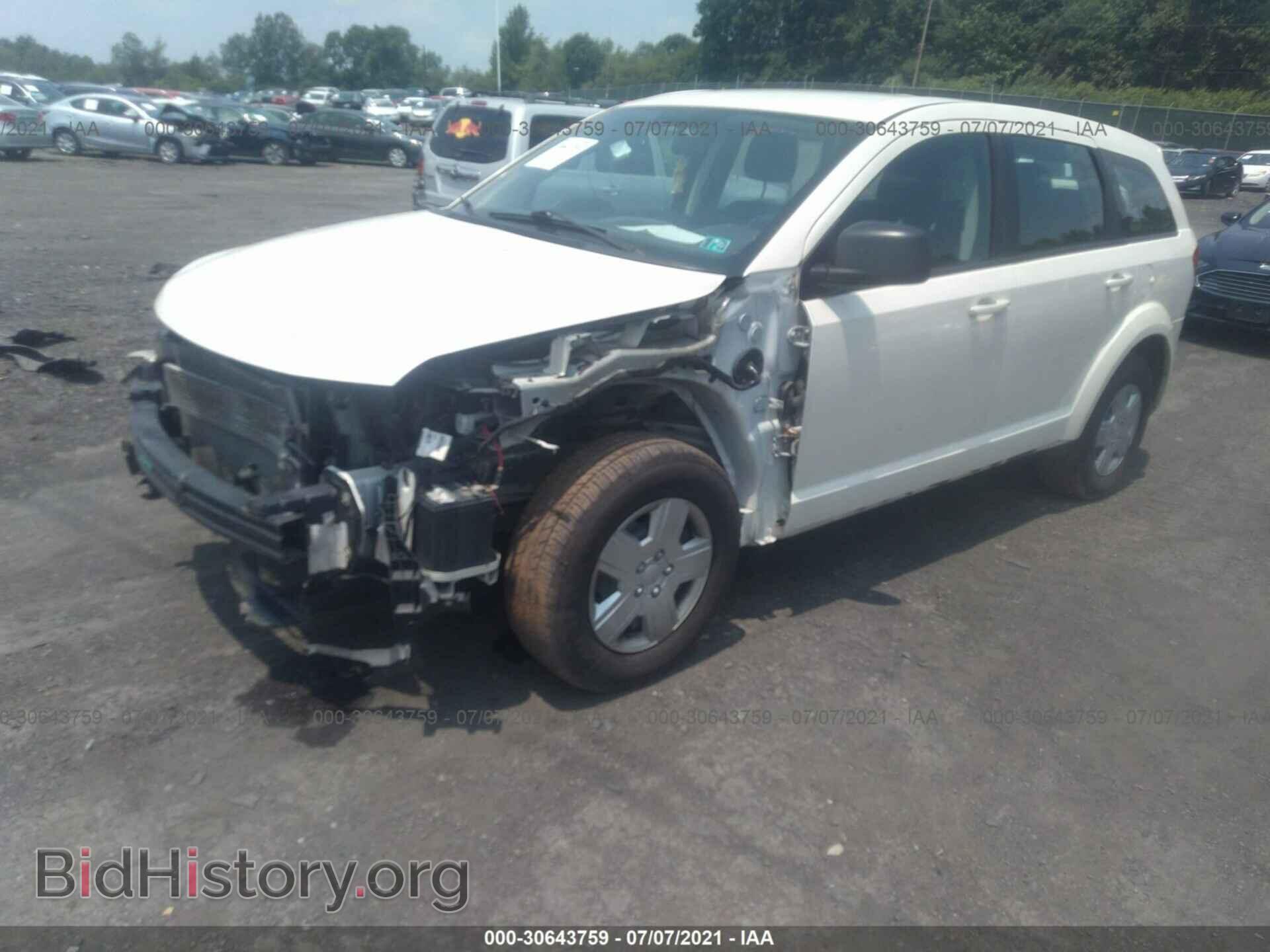 2012 DODGE JOURNEY - VIN: 3C4PDCAB4CT217031 - Photo 2