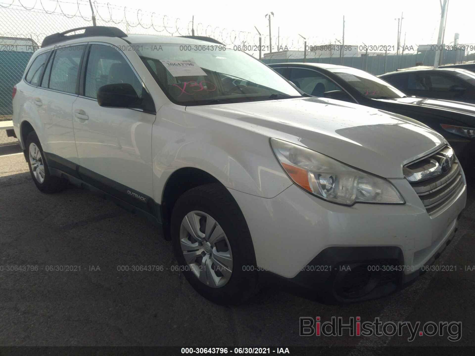 Photo 4S4BRBAC0D3211685 - SUBARU OUTBACK 2013