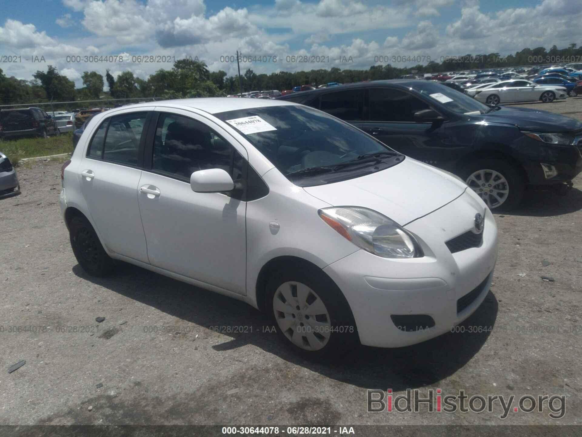 Photo JTDKT4K33B5340568 - TOYOTA YARIS 2011