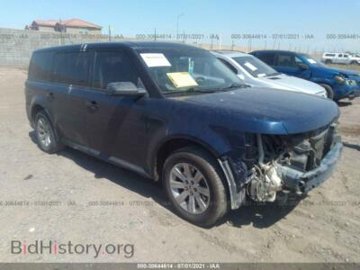 2012 Ford FLEX SE, blue — VIN 2FMGK5BC2CBD10890, IAAI