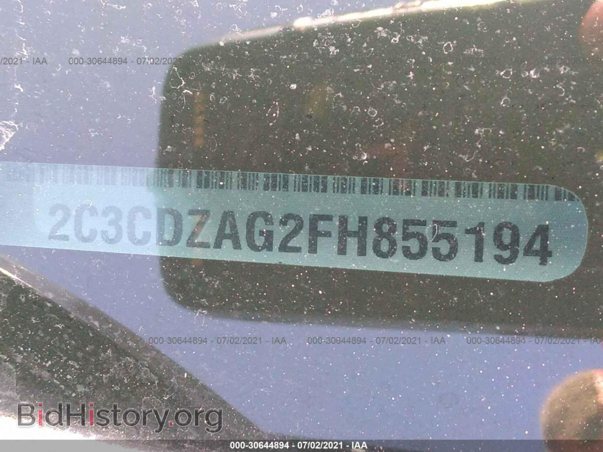 2015 DODGE CHALLENGER - VIN: 2C3CDZAG2FH855194 - Photo 9