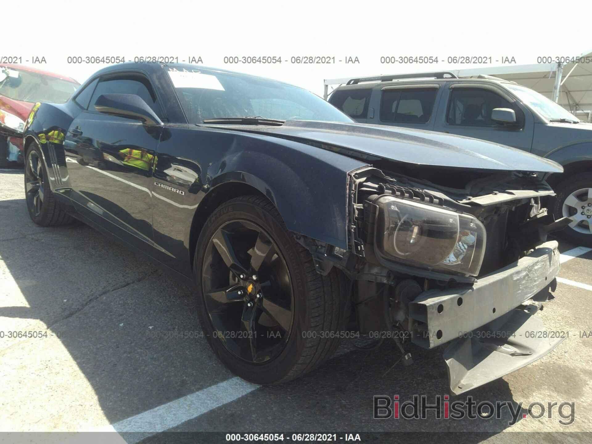 Photo 2G1FA1E31D9153930 - CHEVROLET CAMARO 2013