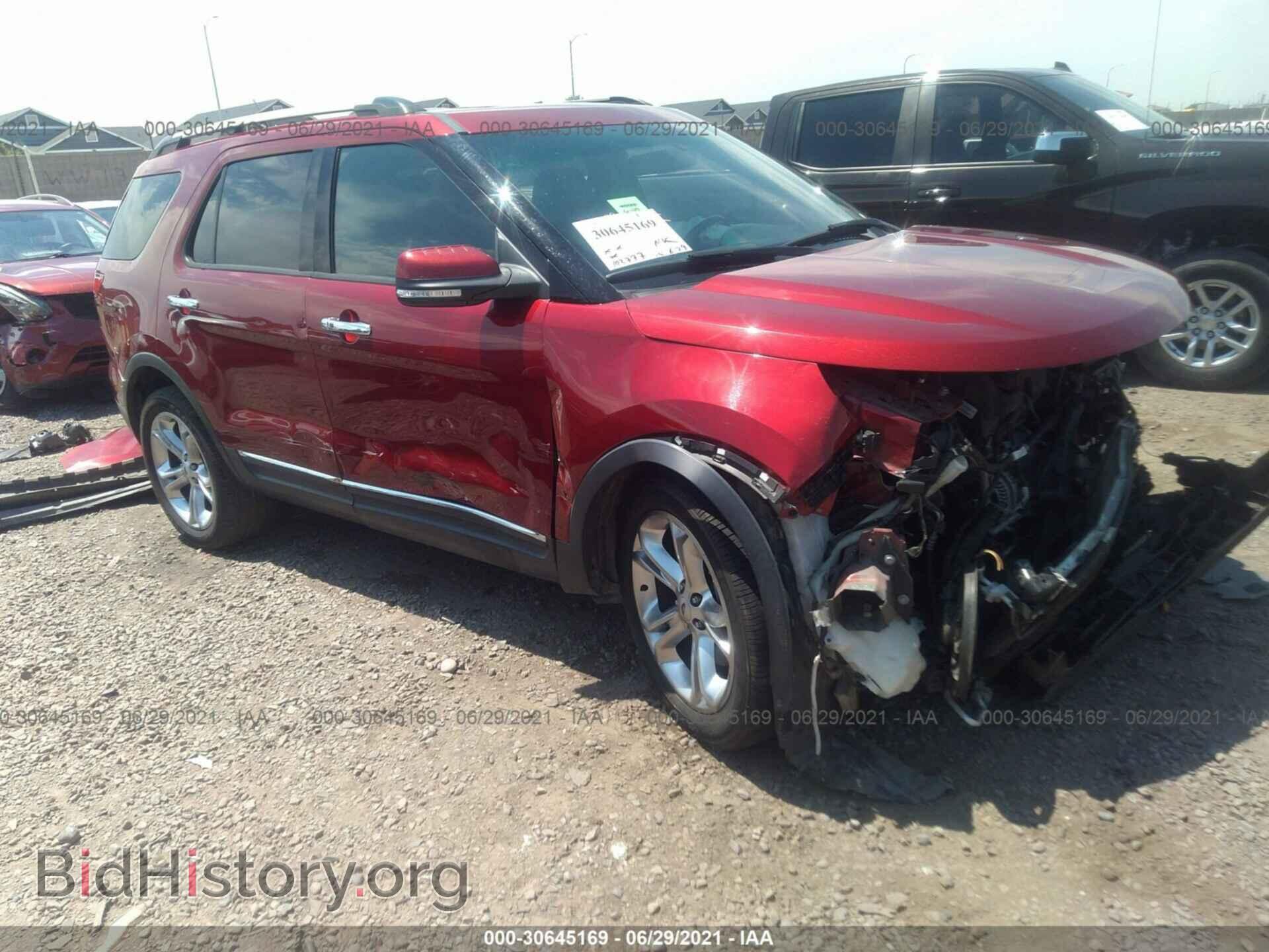 Photo 1FM5K7F87EGB55094 - FORD EXPLORER 2014