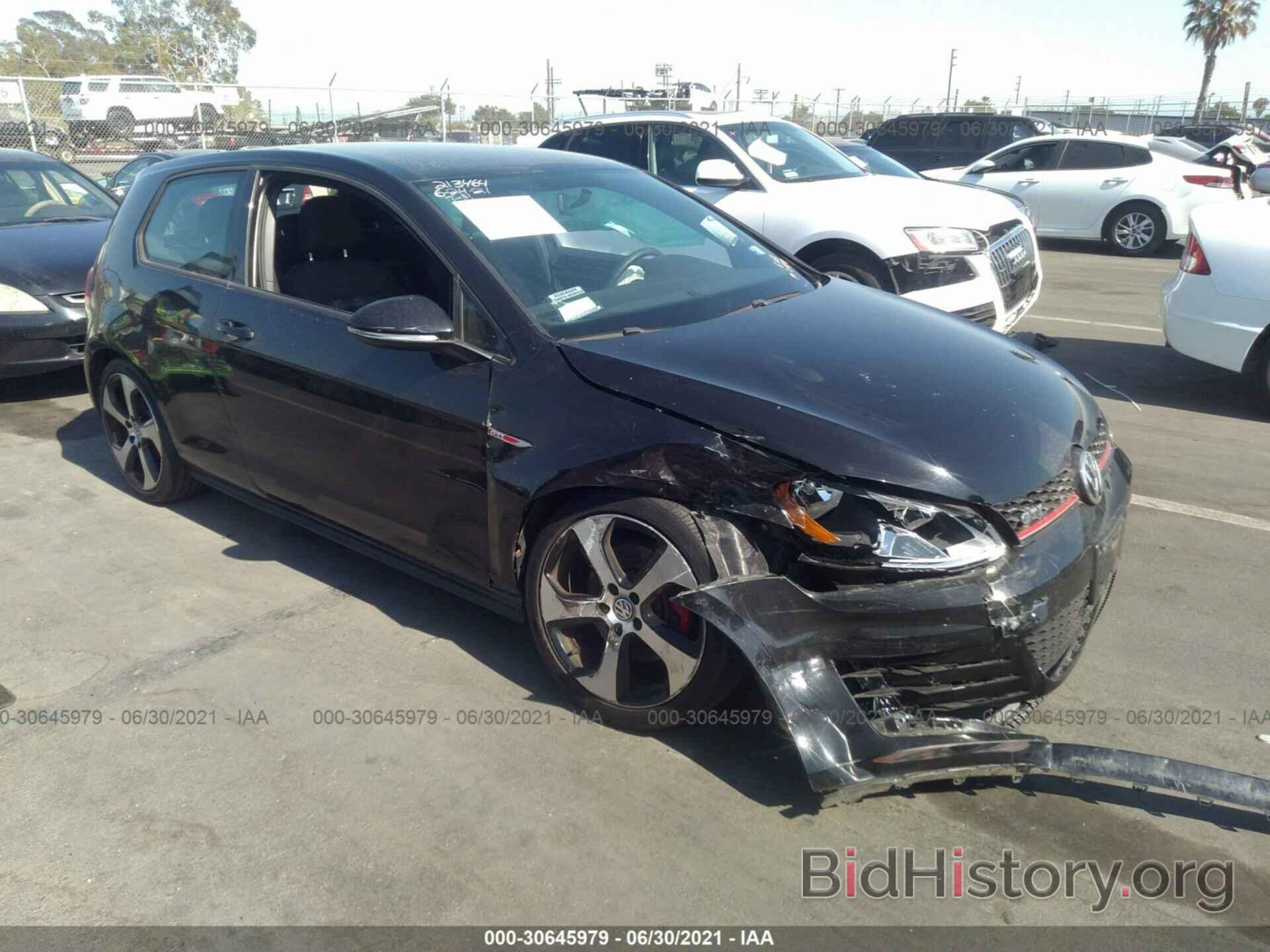 Photo 3VWYT7AUXGM026940 - VOLKSWAGEN GOLF GTI 2016