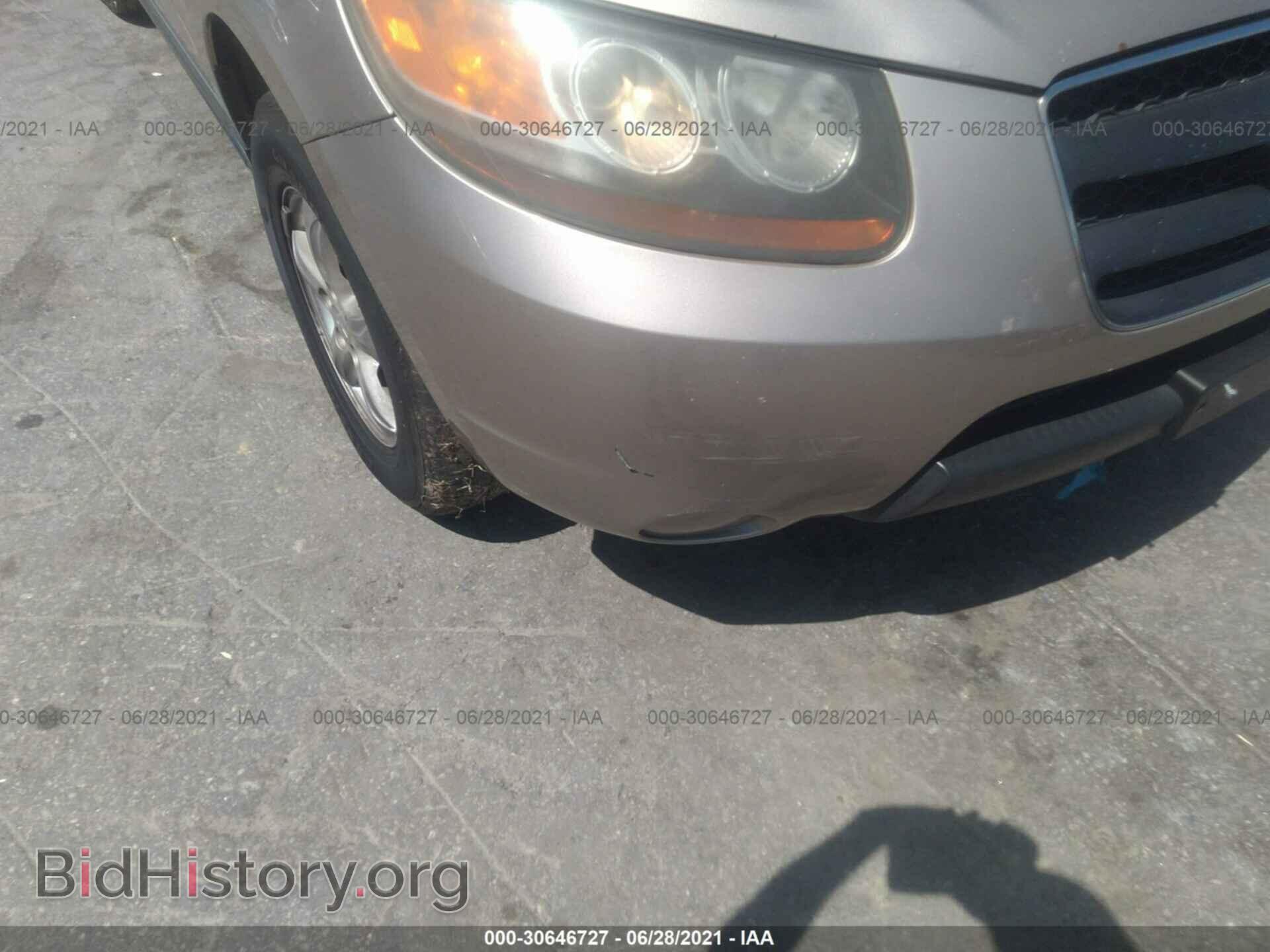 2007 HYUNDAI SANTA FE - VIN: 5NMSG73D67H098022 - Фото 6